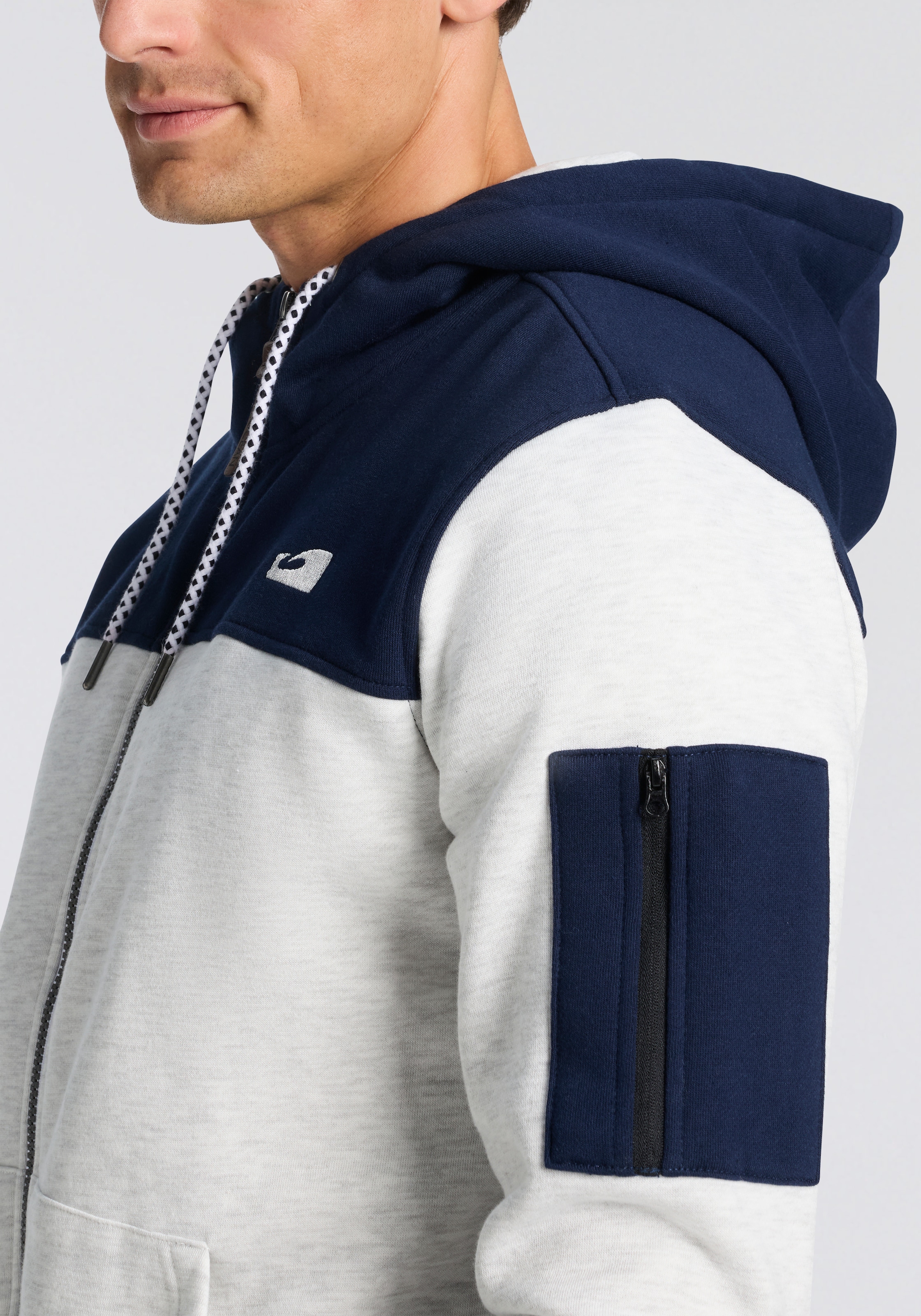 Ocean Sportswear Sweatjacke , Innen weich angeraut
