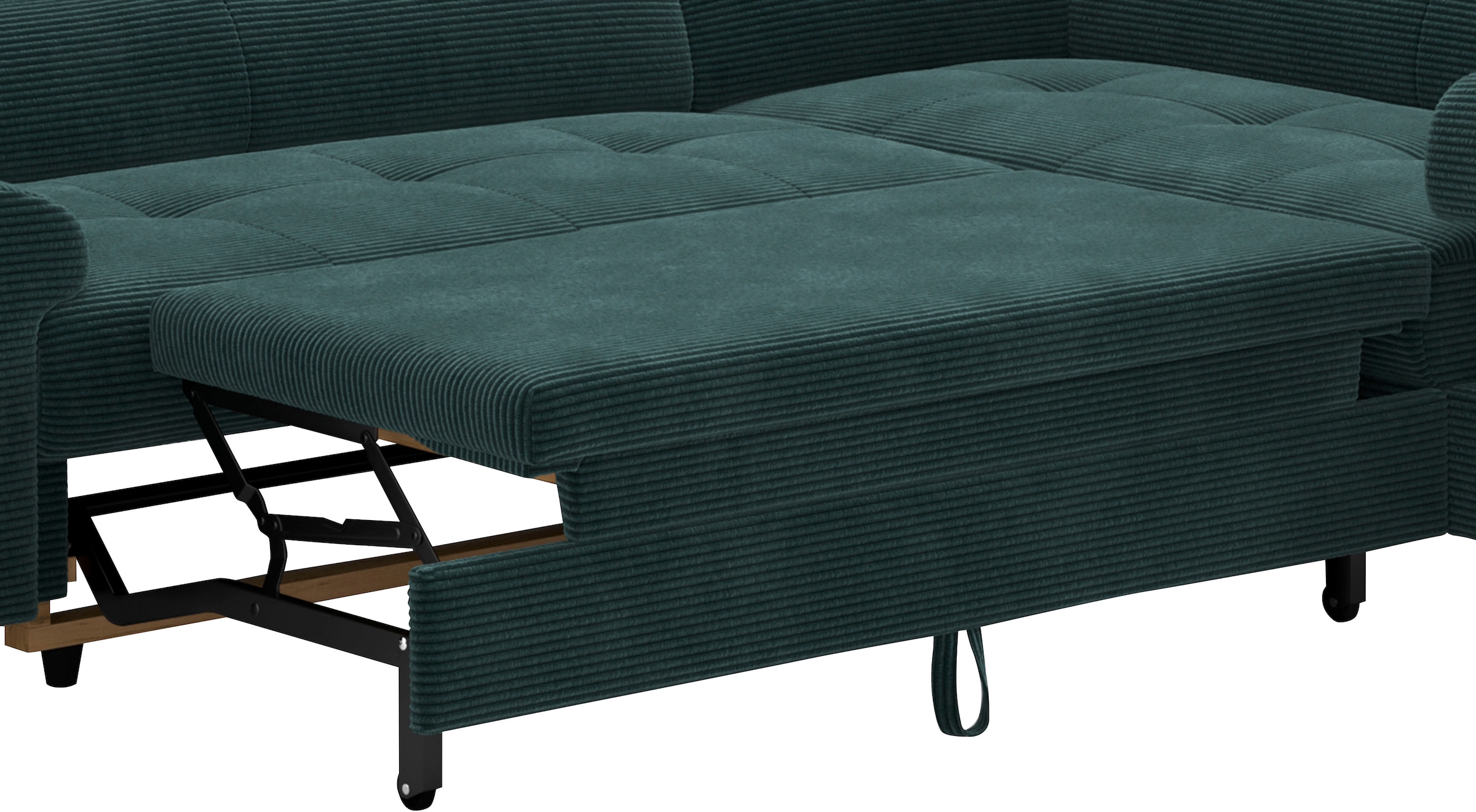 COTTA Ecksofa »Aura L-Form«, mit Schlaffunktion, Bettkasten und Kopfteilverstellung