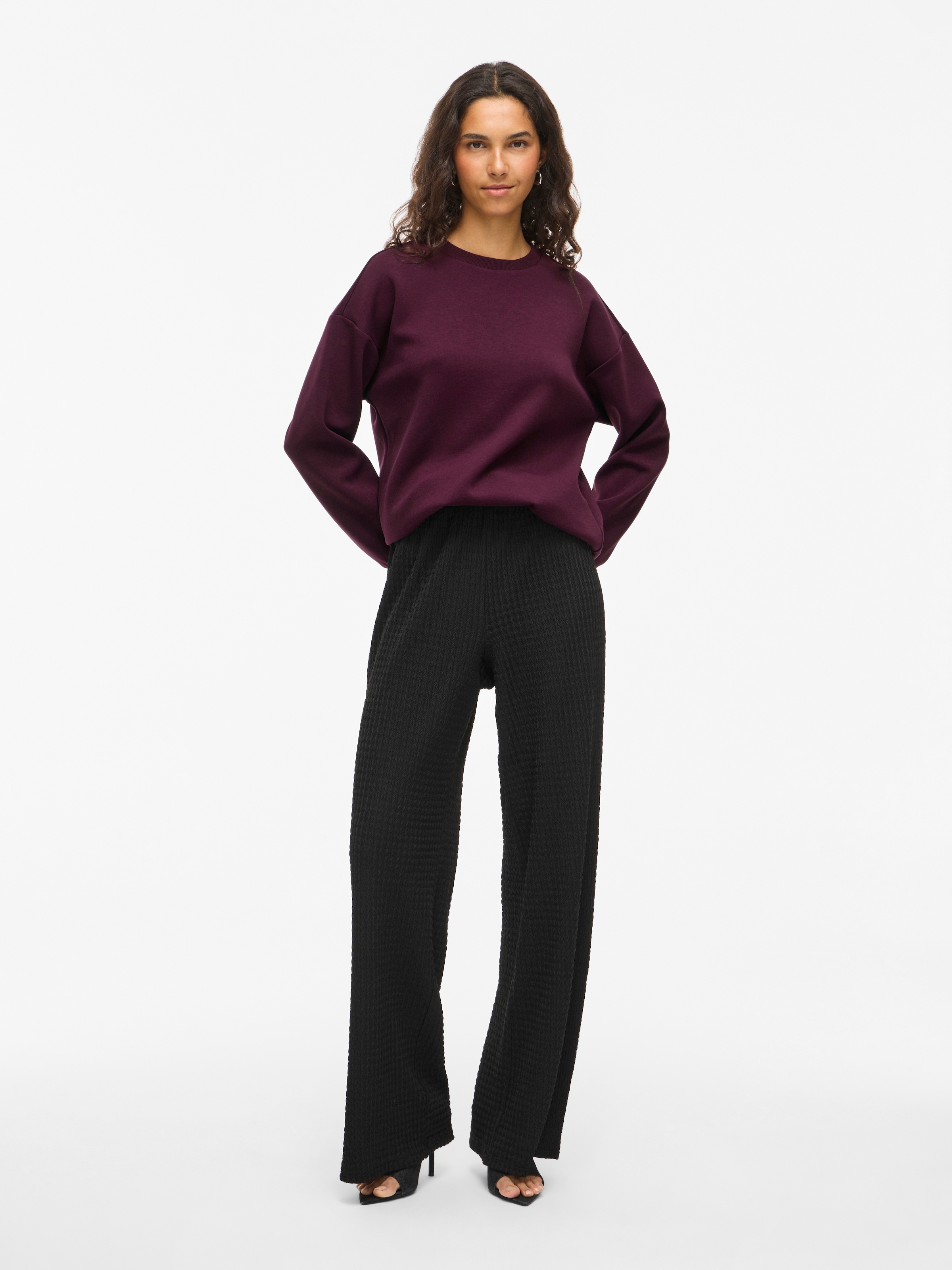 Vila Sweatshirt »VISANDY L/S SWEAT TOP - NOOS«