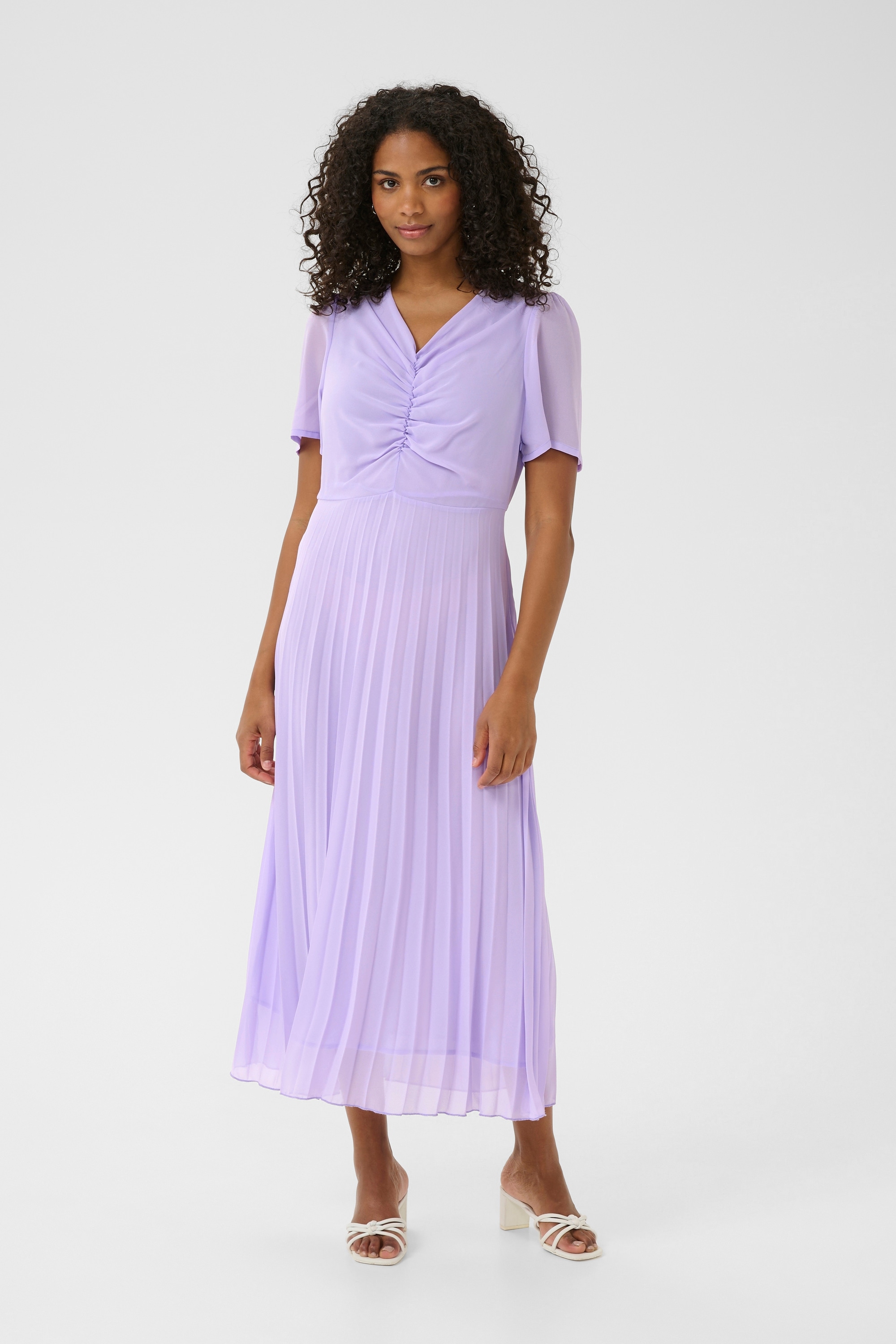 KAFFE Midikleid »Kleid KAevelyn«