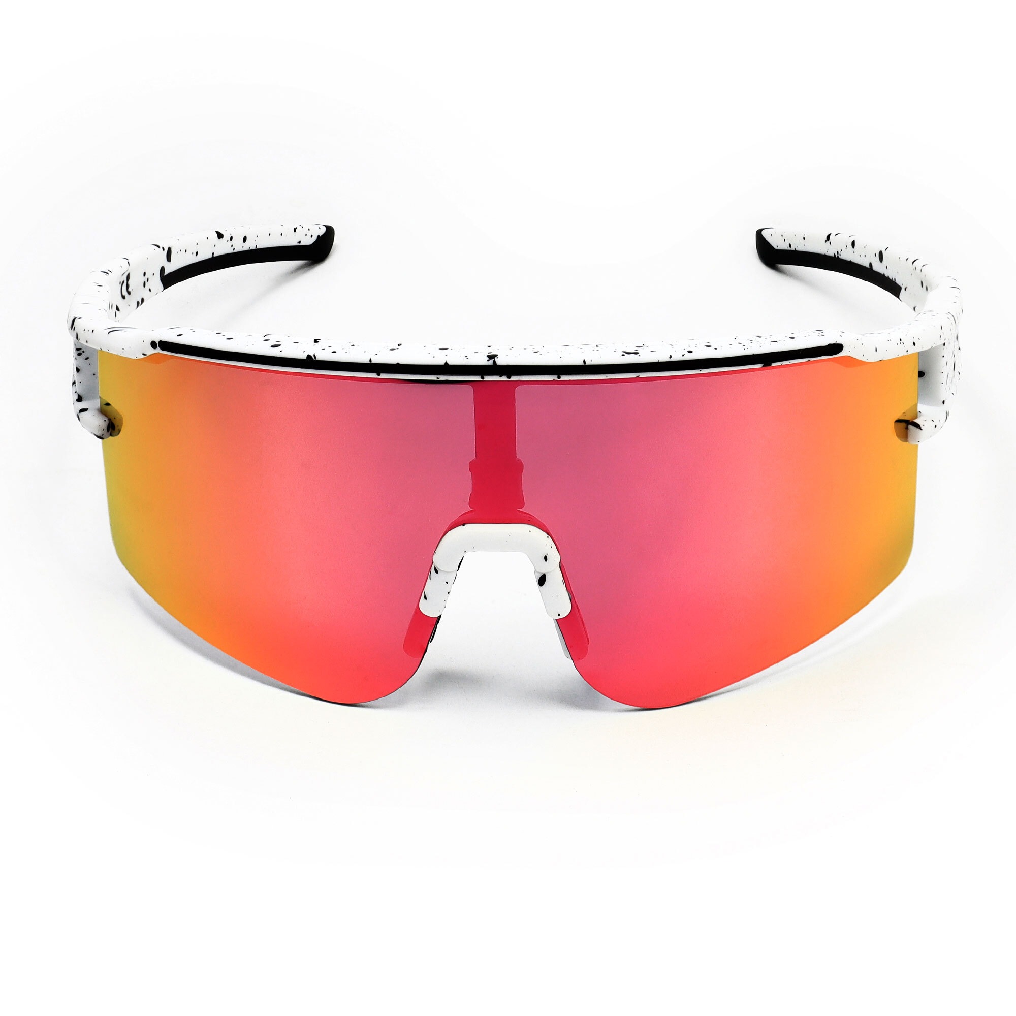 YEAZ Sportbrille »Sport-Sonnenbrille Weiß/Blau SUNTHRILL Set«