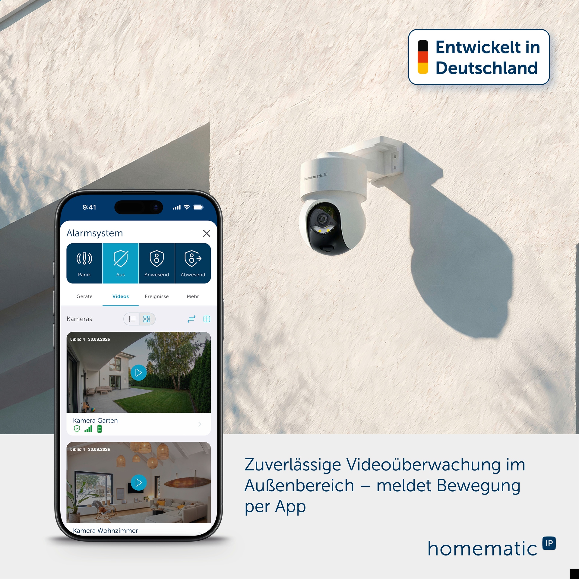 Homematic IP Überwachungskamera »Außenkamera« Außenbereich