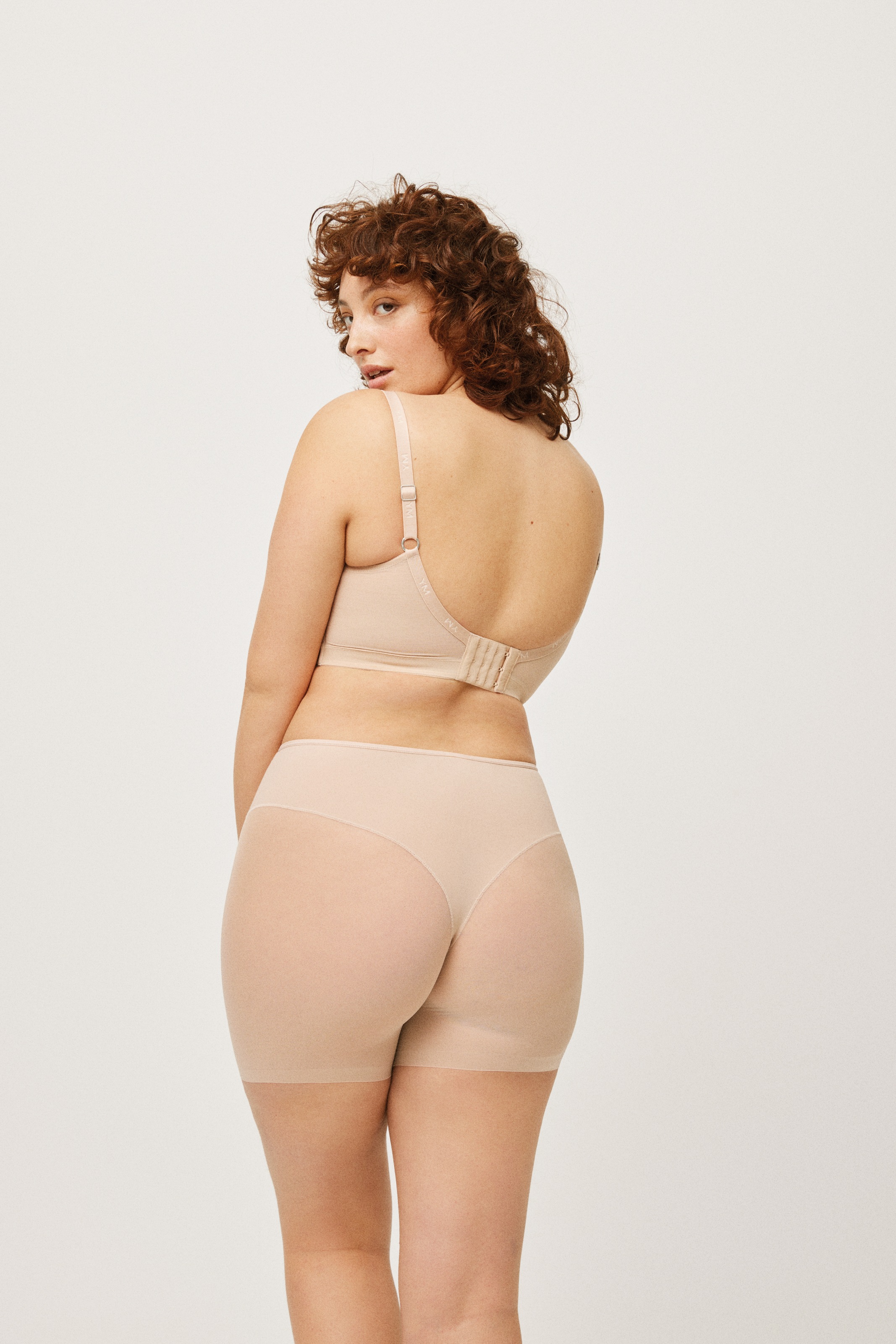 YSABEL MORA Shapingpants, (2er Pack), mittlerer Form-Effekt, Tüll, Anti-Scheuer-Effekt