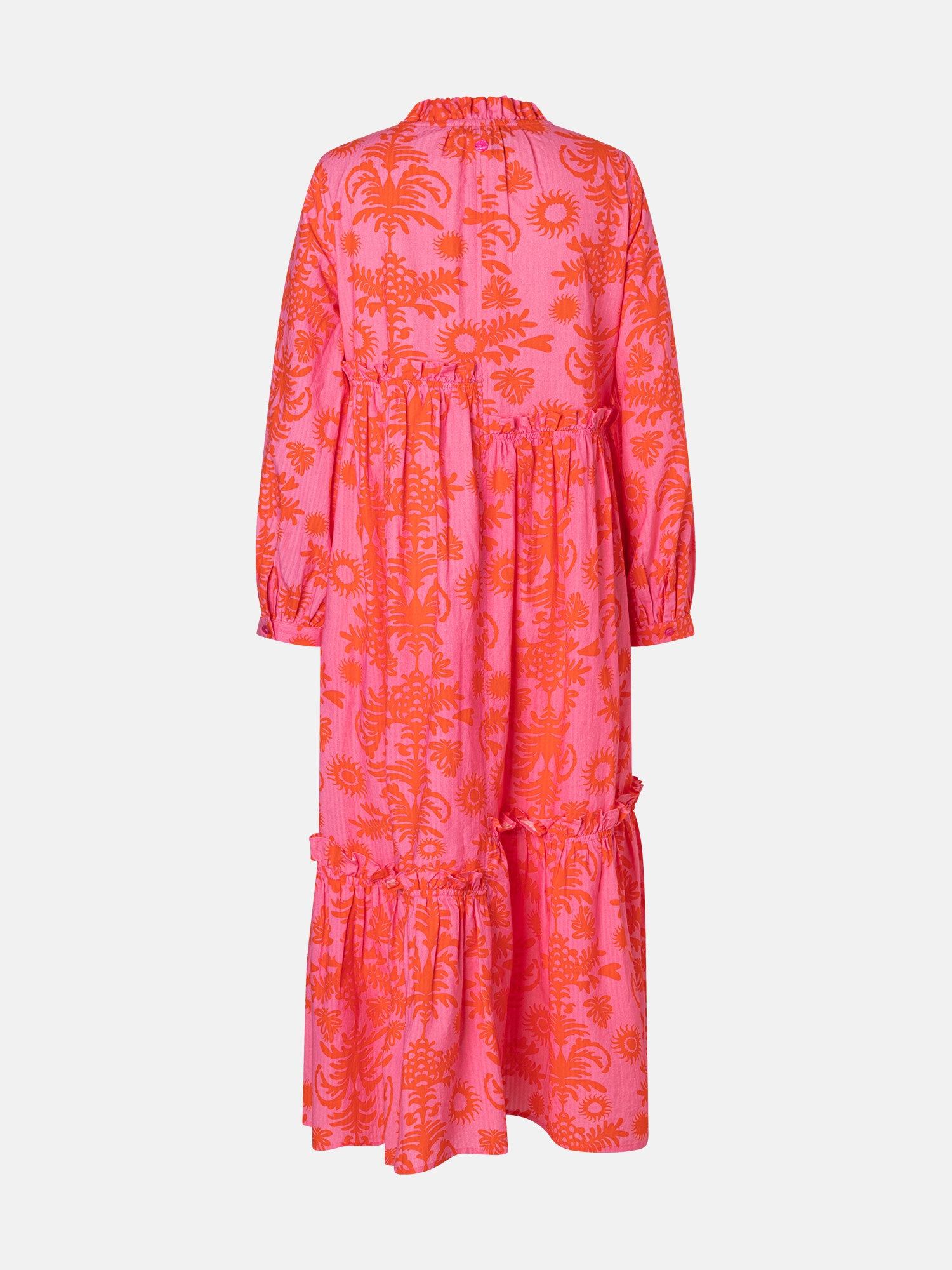 Lieblingsstück Druckkleid »EddaL« Eingrifftaschen mit Rüschen-Details, Langarm