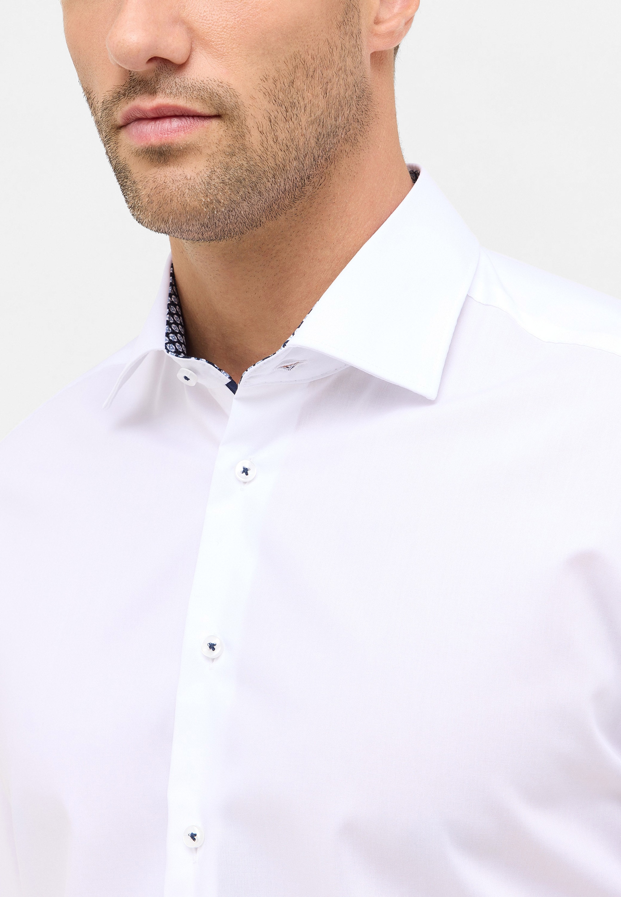 Eterna Langarmhemd »MODERN FIT« NON IRON (bügelfrei)