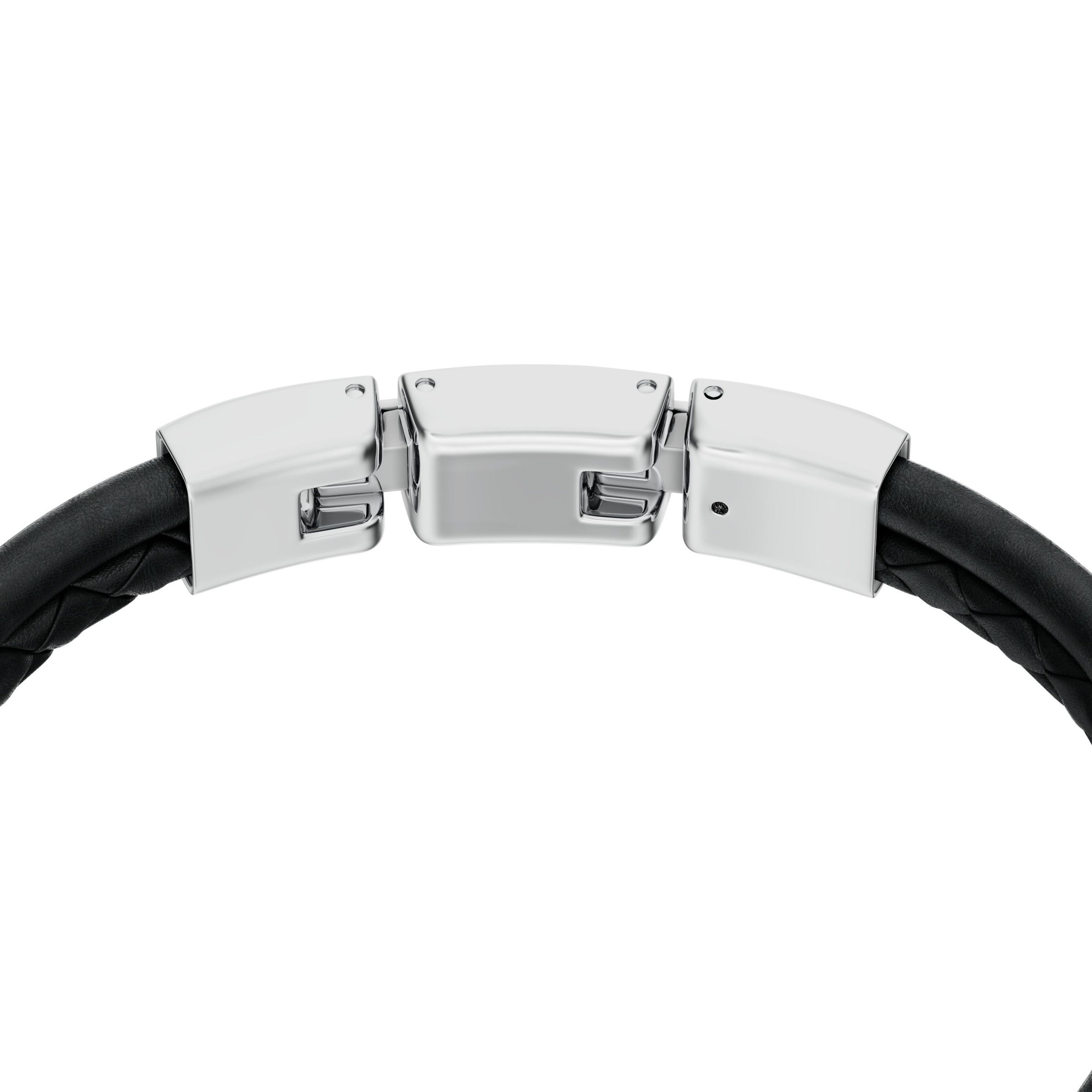 Fossil Armband »Schmuck Geschenk Edelstahl Leder Armschmuck Armkette Machine«