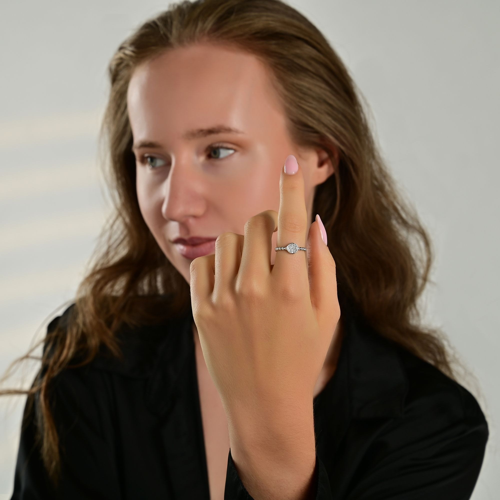 Adelia´s Fingerring »Damen Ring aus 925 Silber mit Zirkonia«