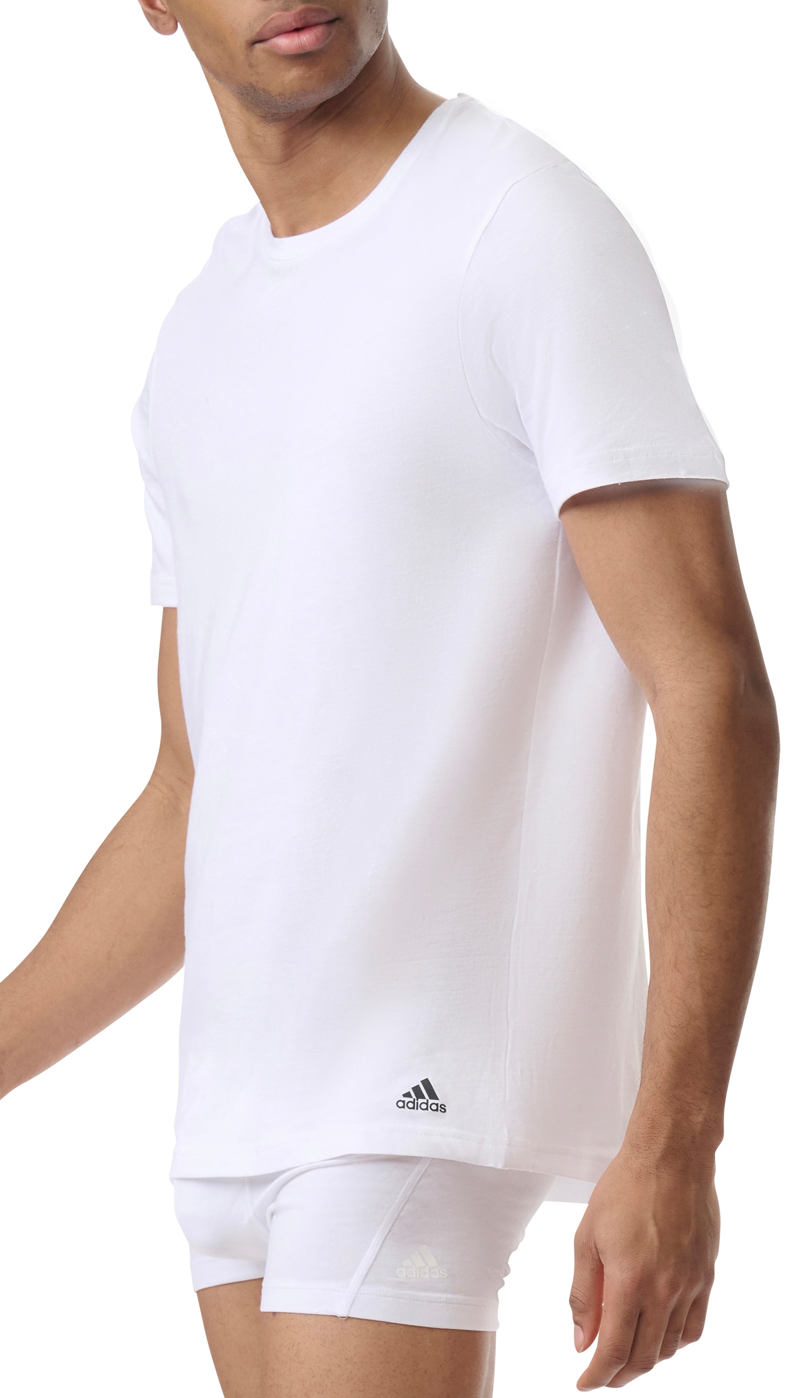 adidas Sportswear T-Shirt »"Active Flex Cotton"«, (3er-Pack), mit Rundhalsausschnitt