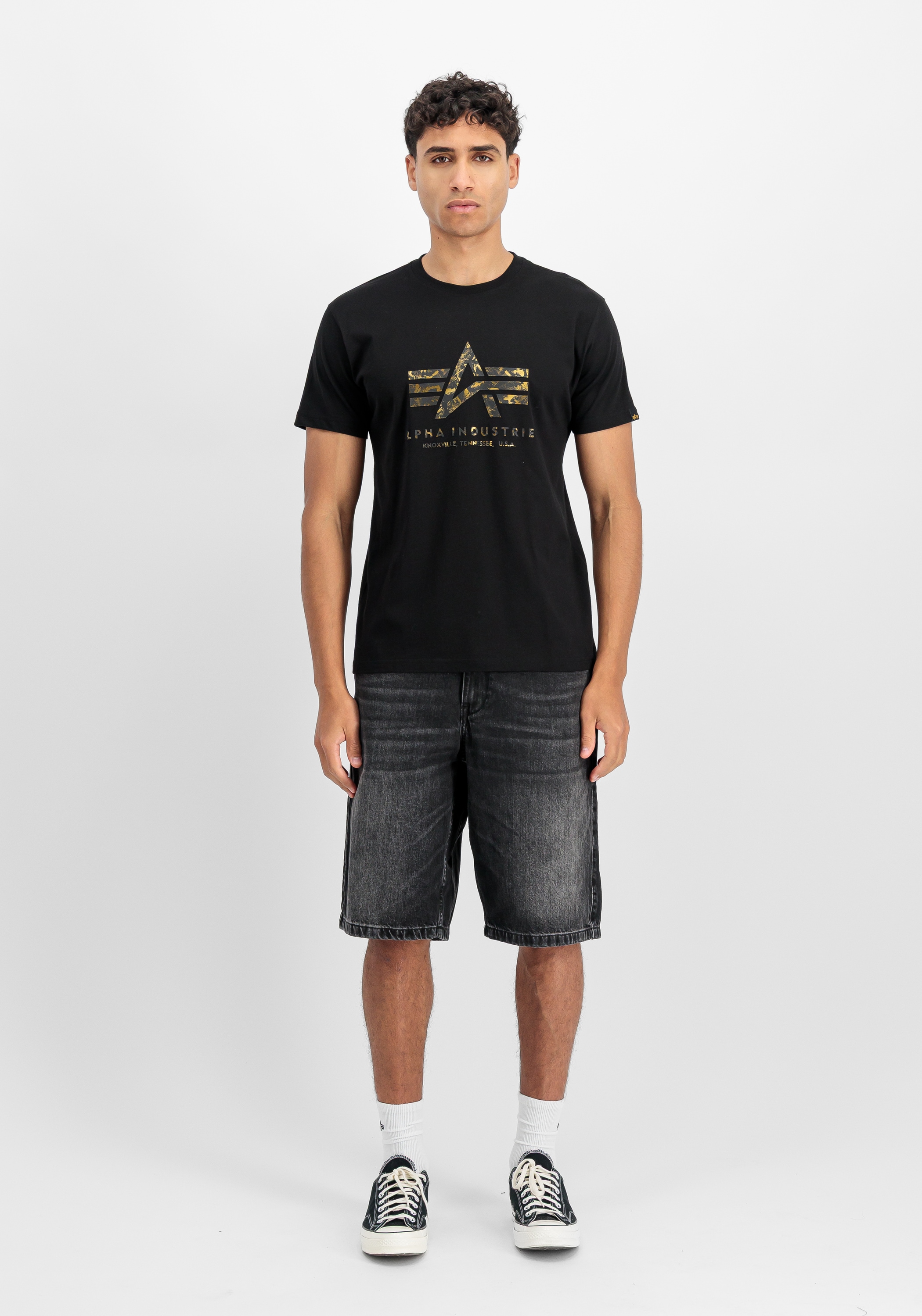 Alpha Industries T-Shirt »Basic T-Shirt BL Effect Print«