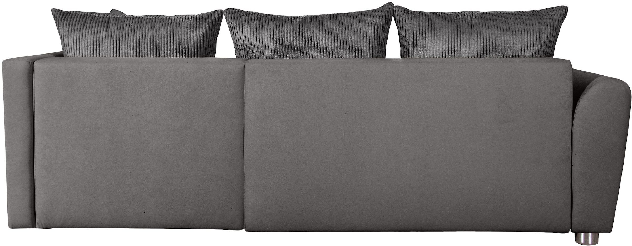 COLLECTION AB Ecksofa »JANA«, Ecksofa,Bettfunktion,Bettkasten,Bonnelfederkern,Rückenkissen