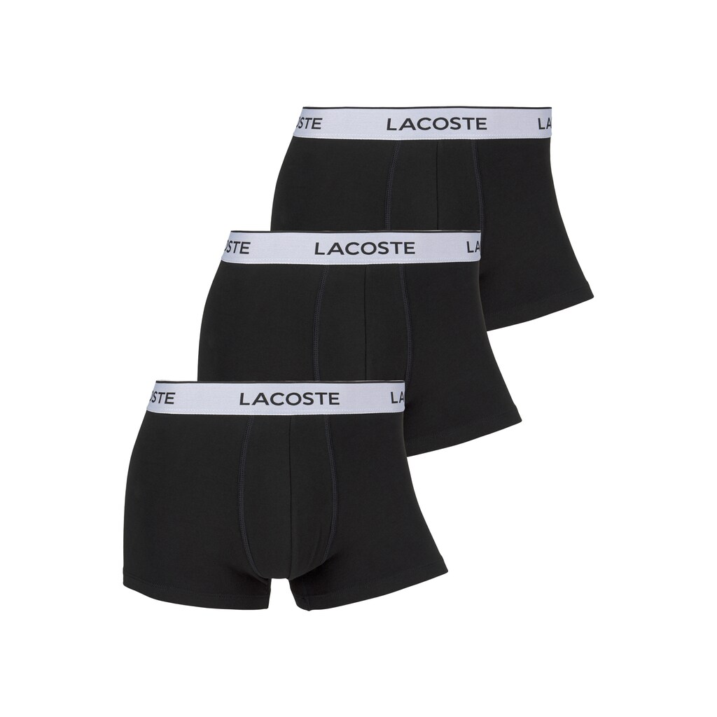 Lacoste Trunk »eng Boxershorts Lacoste Herren Premium«, (Packung, 3er-Pack)