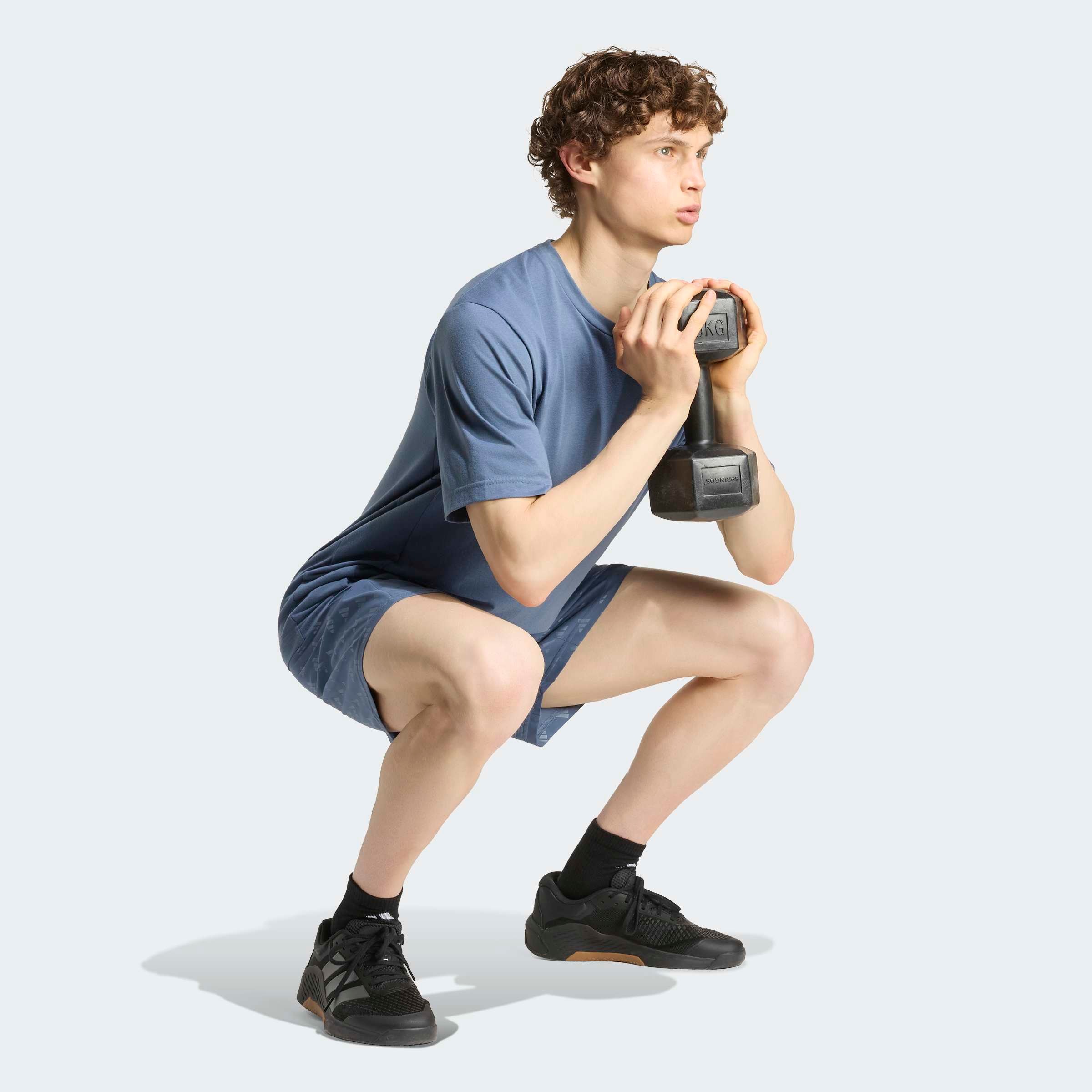 adidas Performance Shorts »WORKOUT ESSENTIALS BRANDLOVE WOVEN«  für sportliche Aktivitäten, mit Climacool®, Normal-weite Passform
