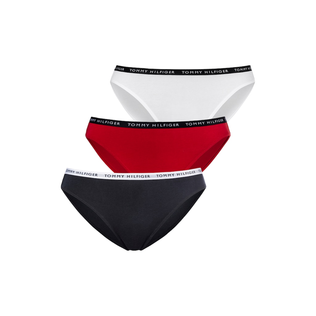 Tommy Hilfiger Underwear Bikinislip, (3 St.), mit schmalem Logobündchen