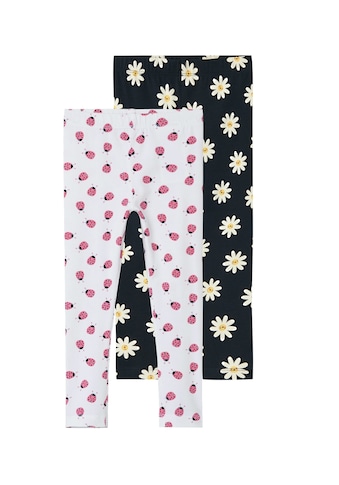 Leggings »NMFVIVIAN 2P AOP LEGGING«, (Packung, 2 tlg.)