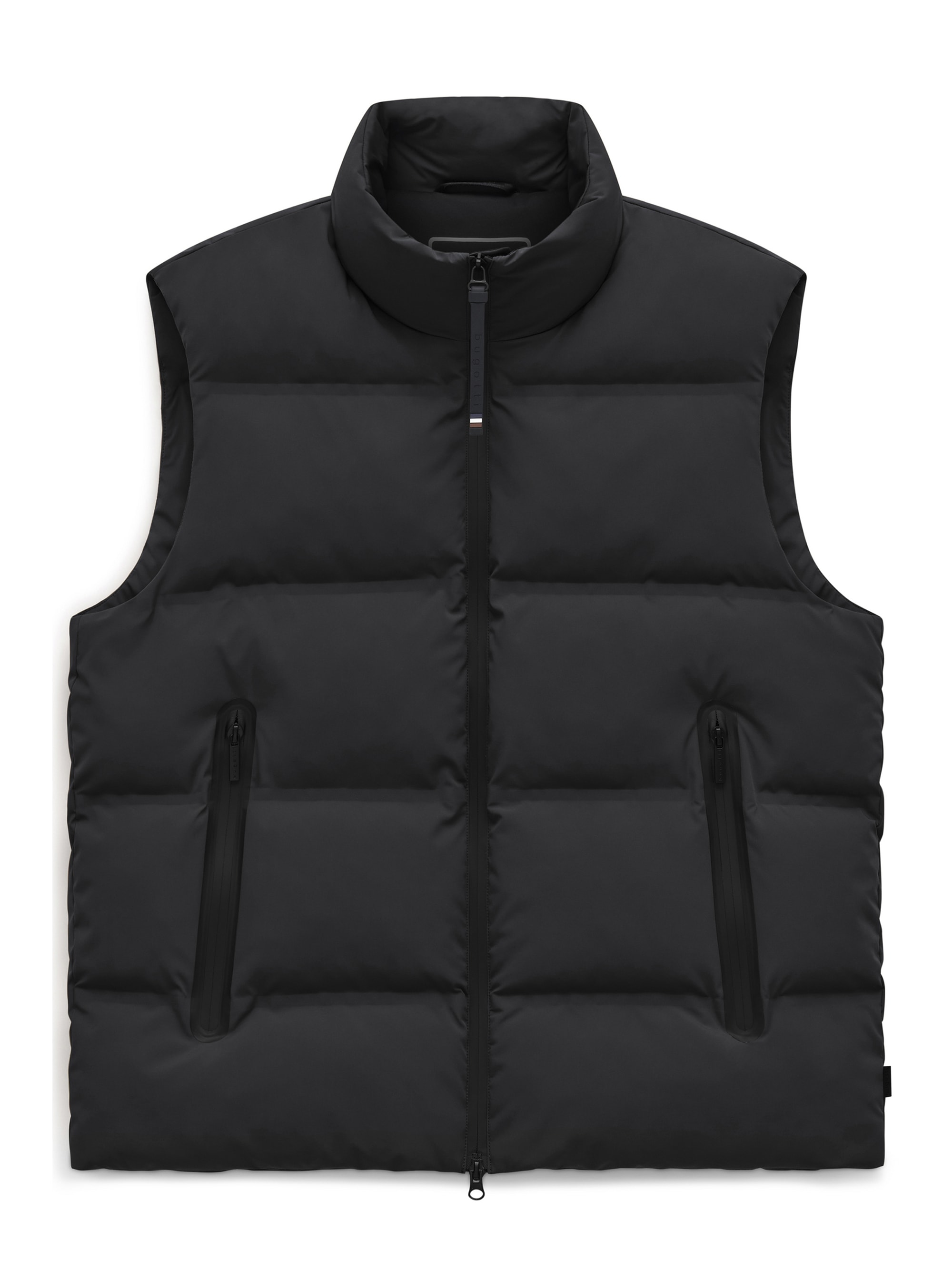 bugatti Steppweste »Regular Fit« Regular Fit Stretch Stehkragen