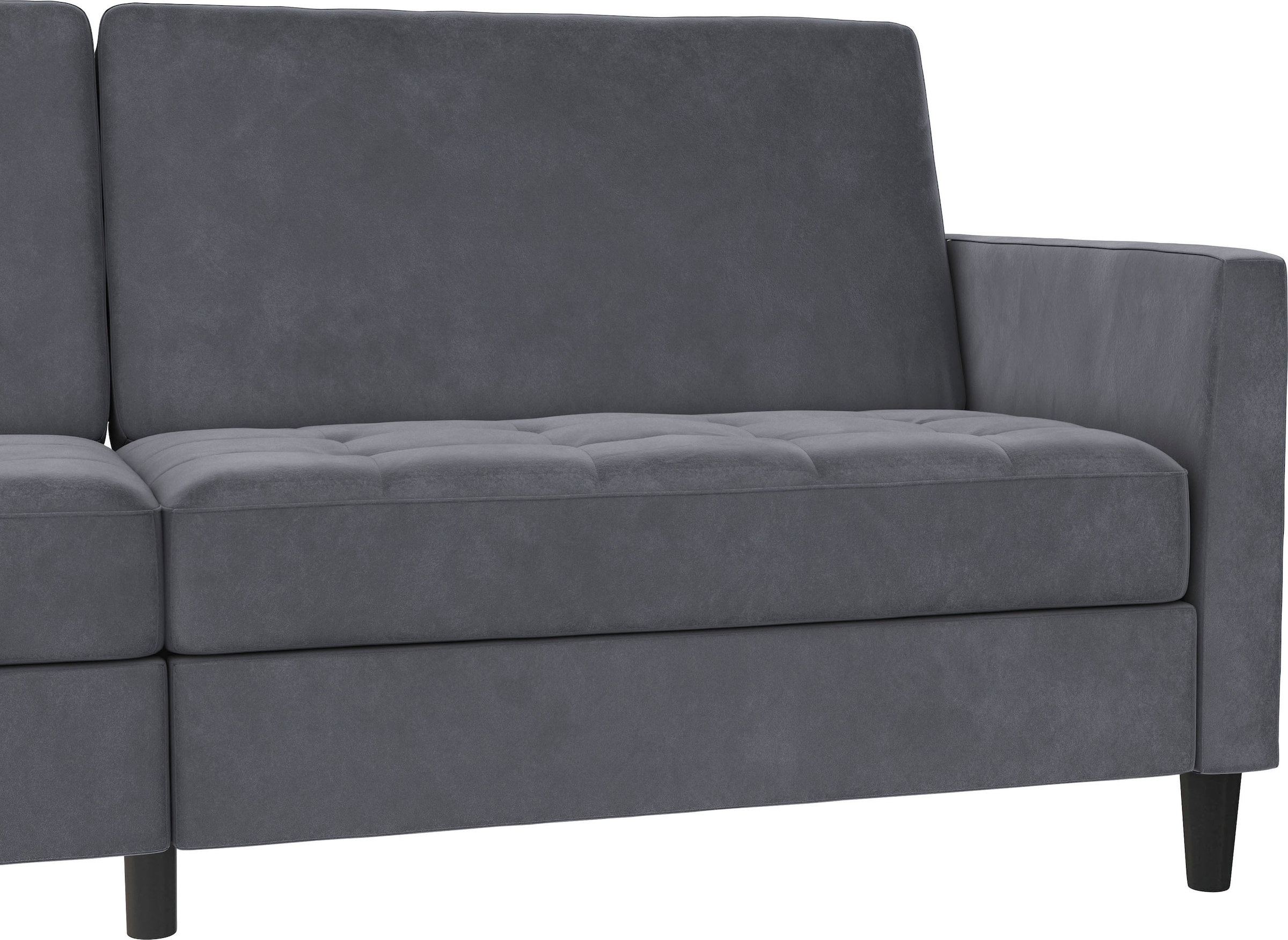 Dorel Home 3-Sitzer »Presley«, Sofa mit Bett-Funktion und verstellbarer Rückenlehne