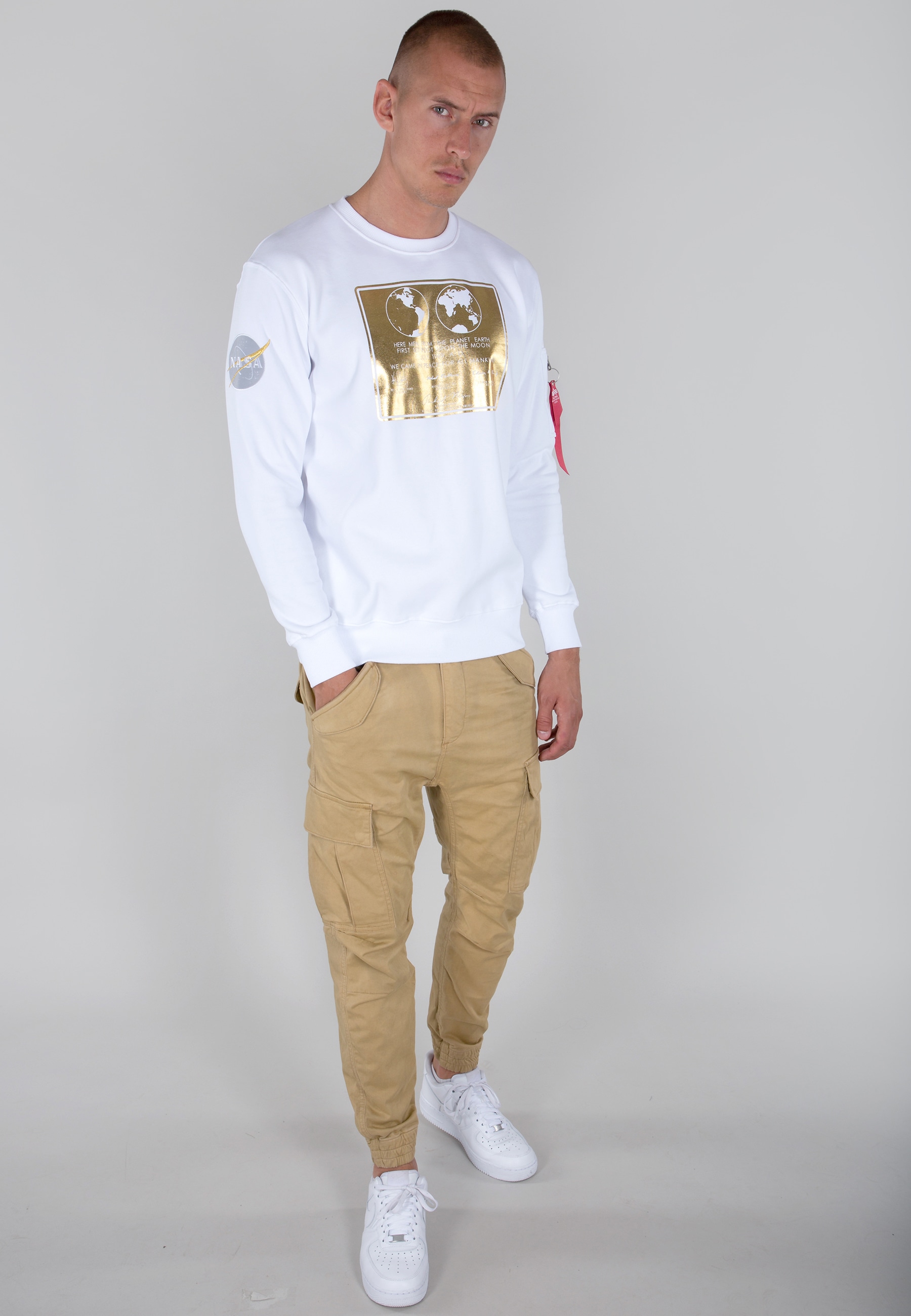 Alpha Industries Sweater »Lunar Plaque Sweater«