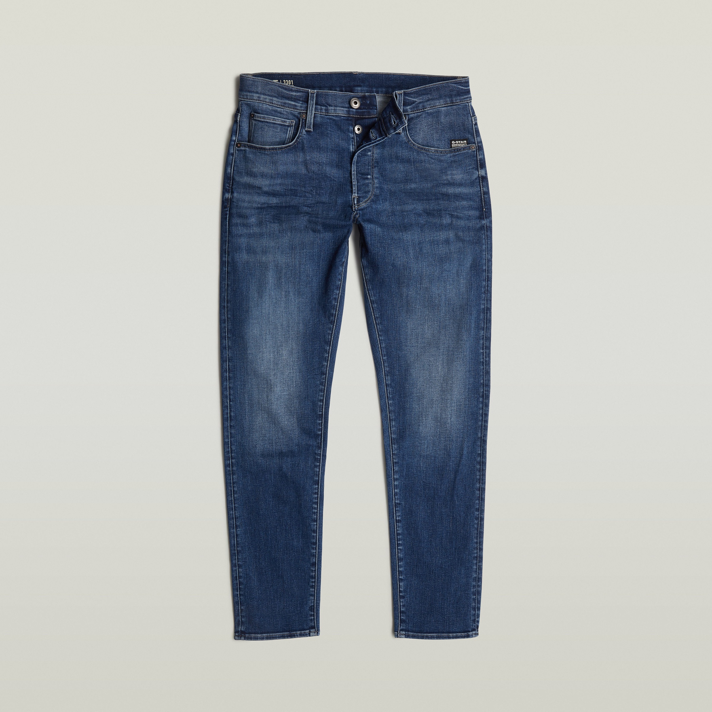 G-STAR Slim-fit-Jeans »3301 Slim«, mit toller Waschung und Elasthan