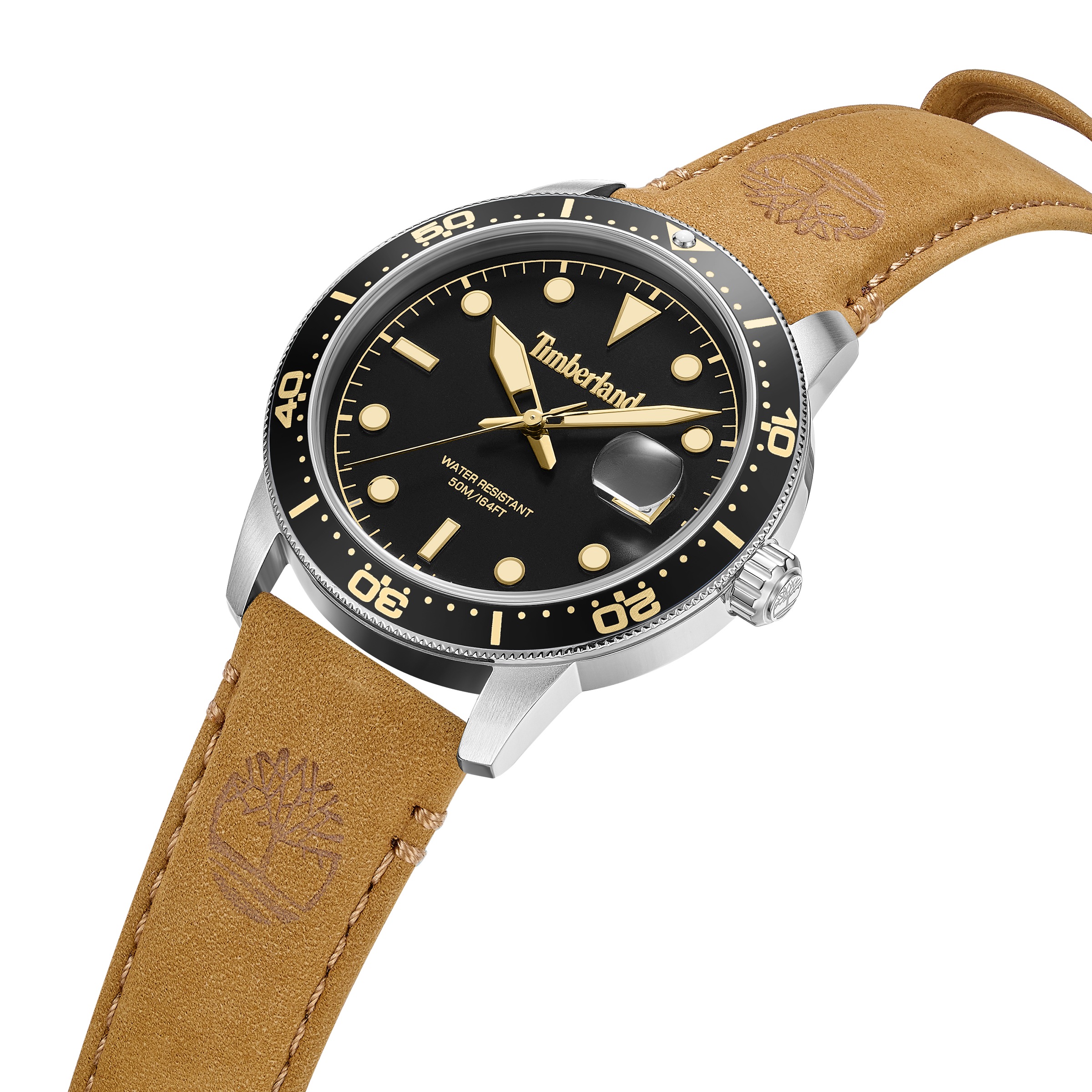 Timberland Quarzuhr »Peatfield« Armbanduhr, Herrenuhr, Lederarmband, Ideal auch als Geschenk, analog