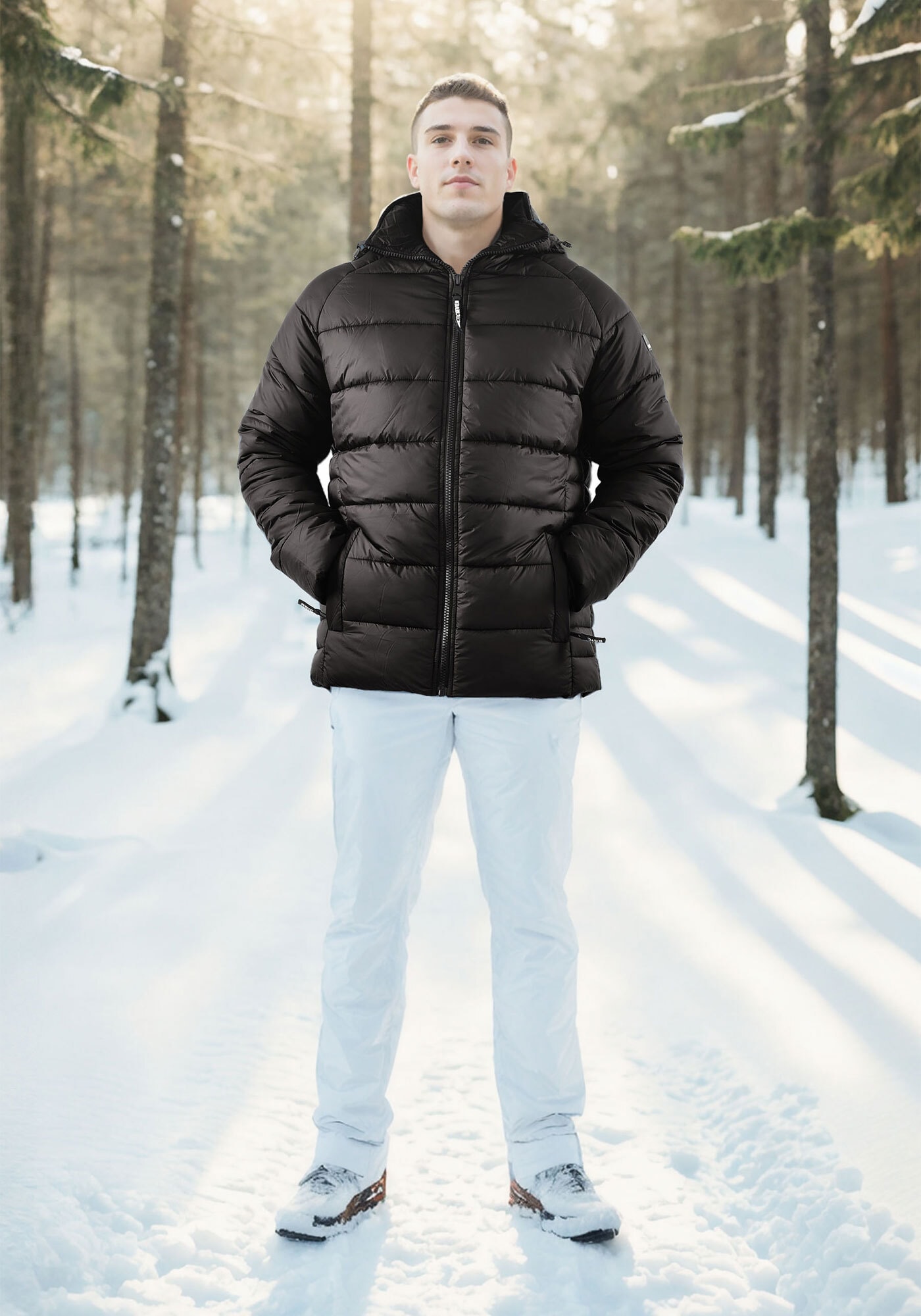 Arctic Seven Winterjacke »Arctic Seven Herren Winter Steppjacke AS420«