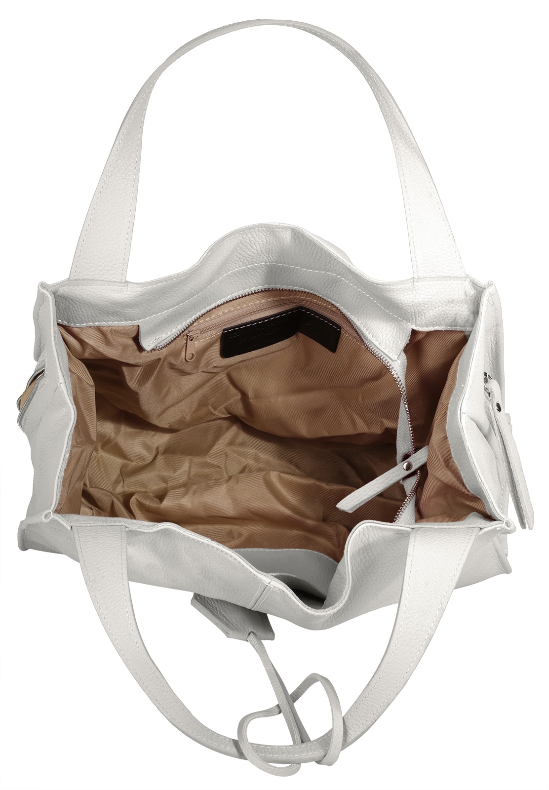 Cluty Shopper, echt Leder, Made in Italy