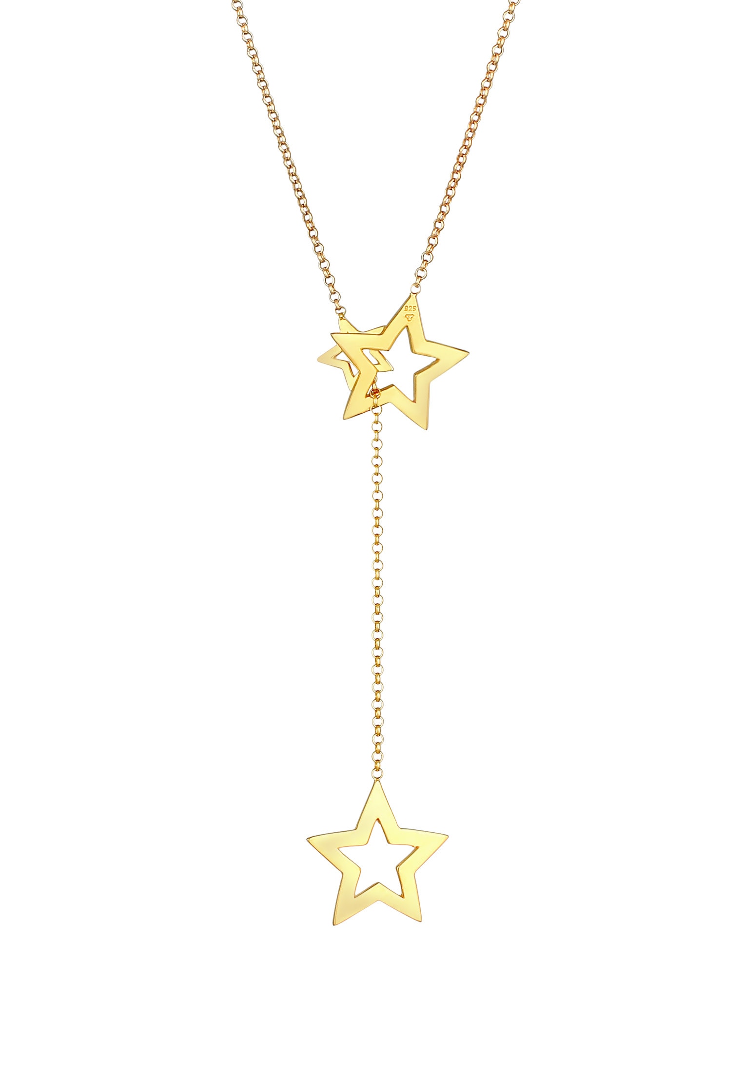 Elli Y-Kette »Halskette Y-Kette Stern Astro Bezaubernd 925 Silber«