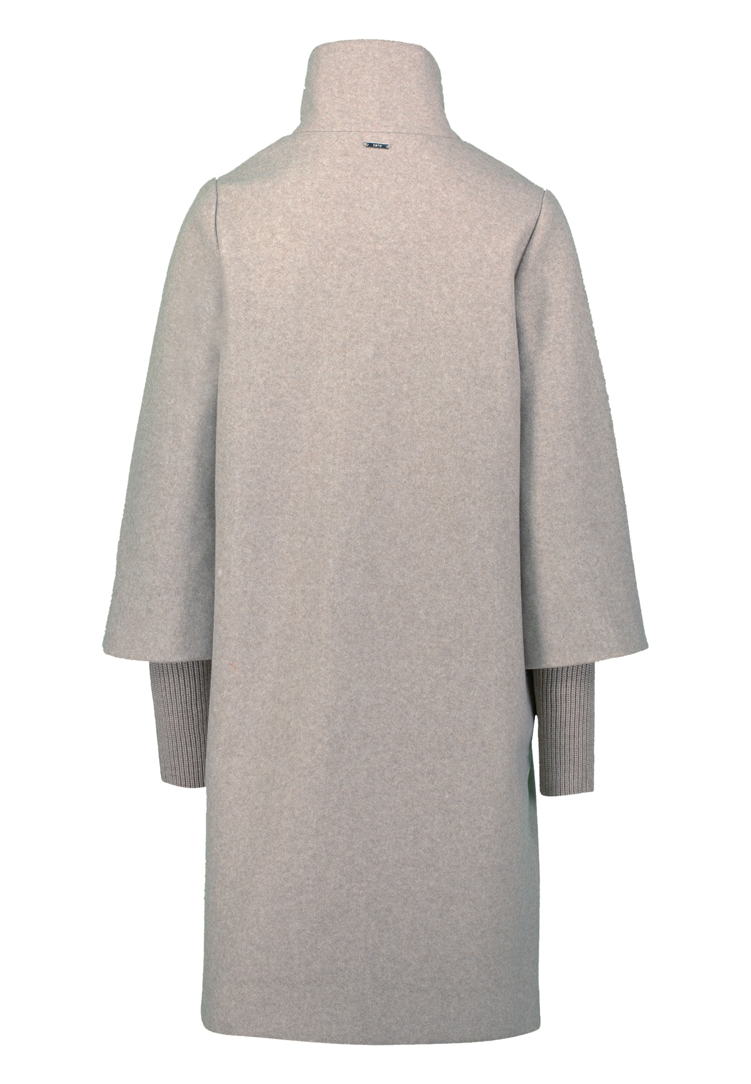 Zero Wollmantel »Mantel Wolloptik mit Stehkragen«