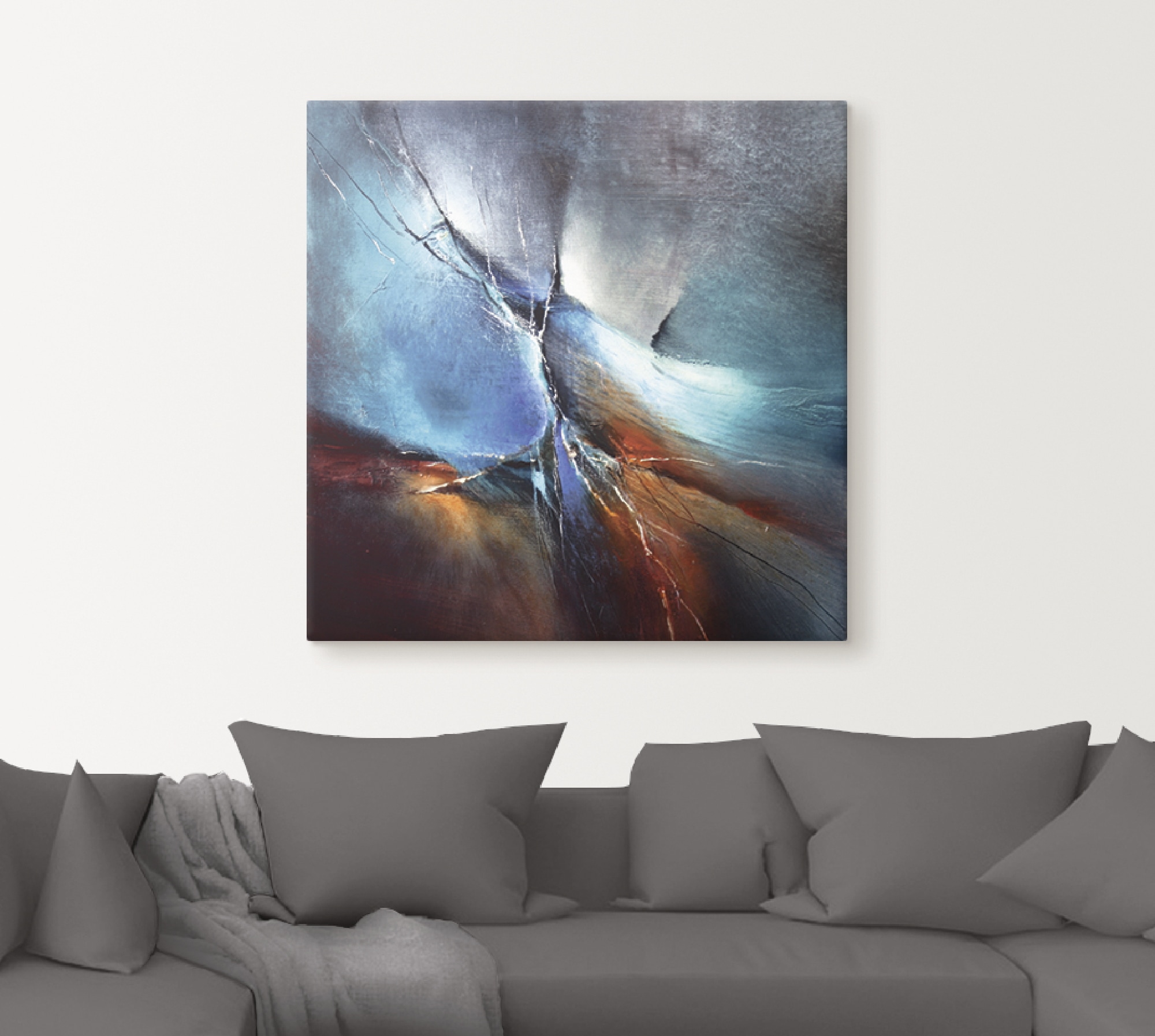 Artland Wandbild »Frühling im Eistobel« Muster 1 Stk. tlg. als Alubild, Leinwandbild in verschied. Größen