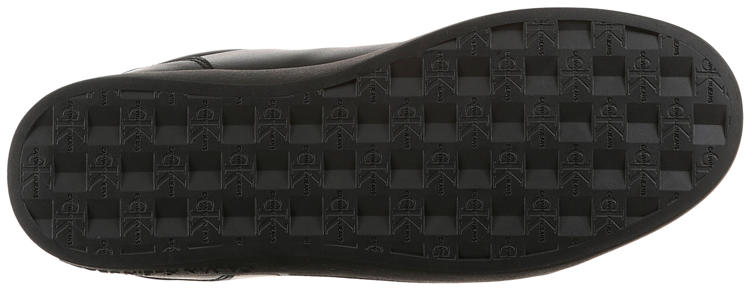 Calvin Klein Jeans Sneaker »CLASSIC CUPSOLE MONO LTH«, Freizeitsneaker, Halbschuh, Schnürschuh in klassischer Optik