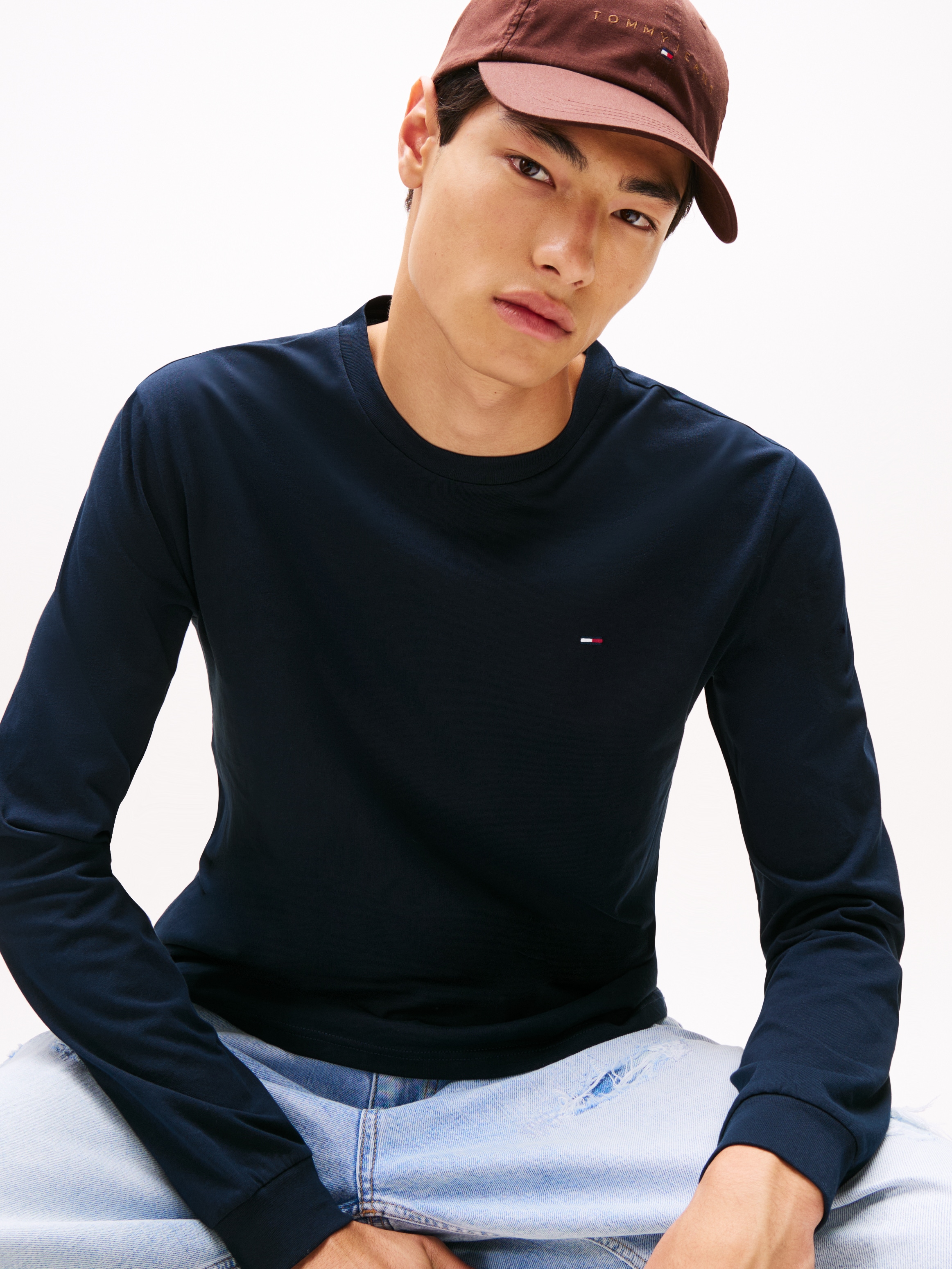 Tommy Jeans Longsleeve »TJM SLIM 2PACK L/S EXT«, (2 tlg.)