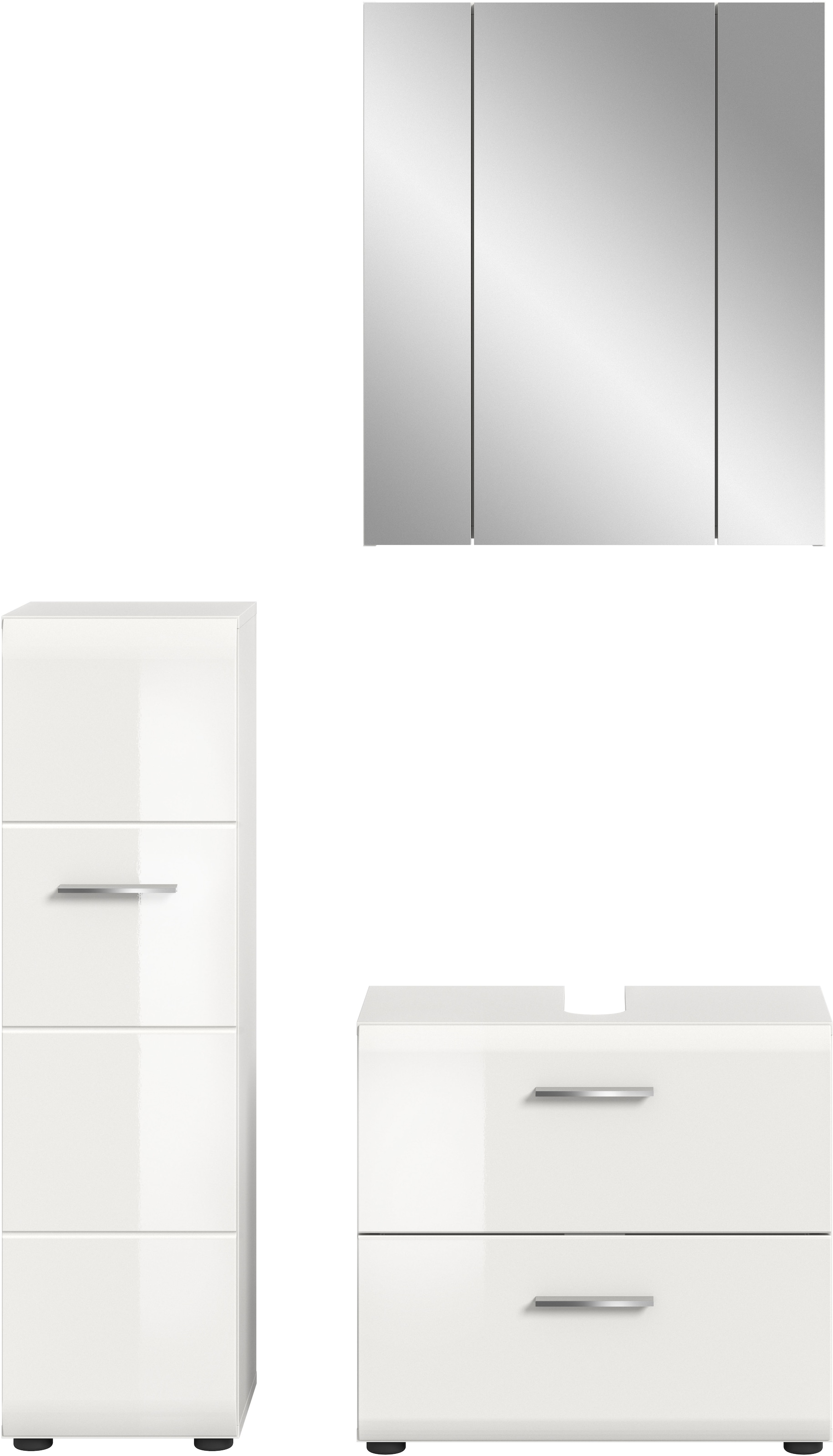 welltime Badezimmer-Set Set, 3 Stk. tlg.