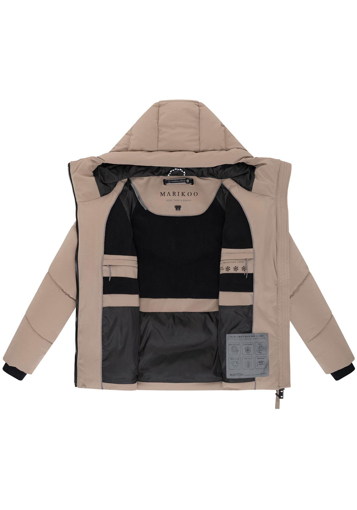 Marikoo Winterjacke »Marikoo Kwamee Steppjacke N078«