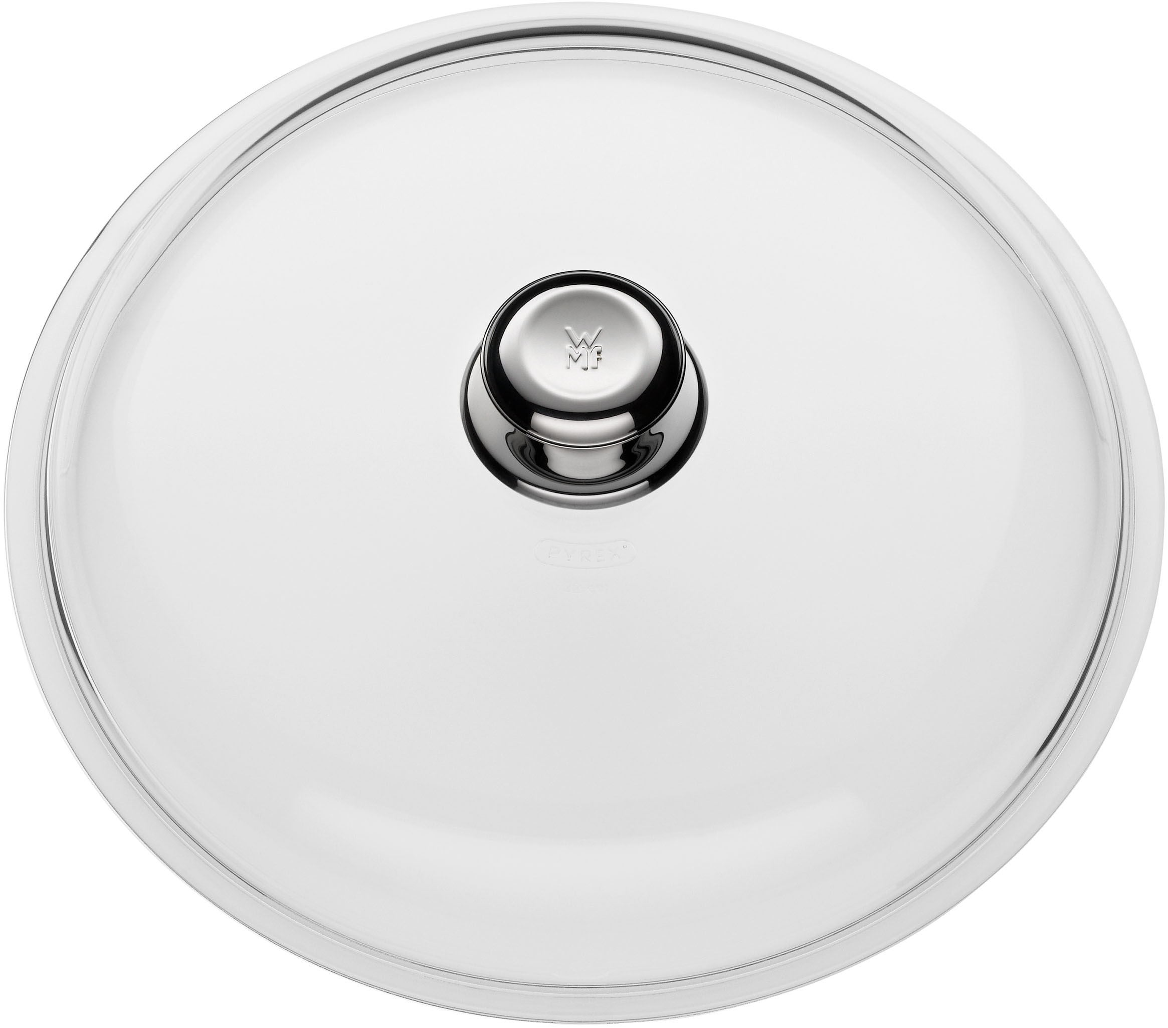 WMF Pfannendeckel »WMF Glasdeckel«, (1 tlg.), für Pfannen mit 32 cm Durchmesser, Borosilikatglas, robust, stoßsicher
