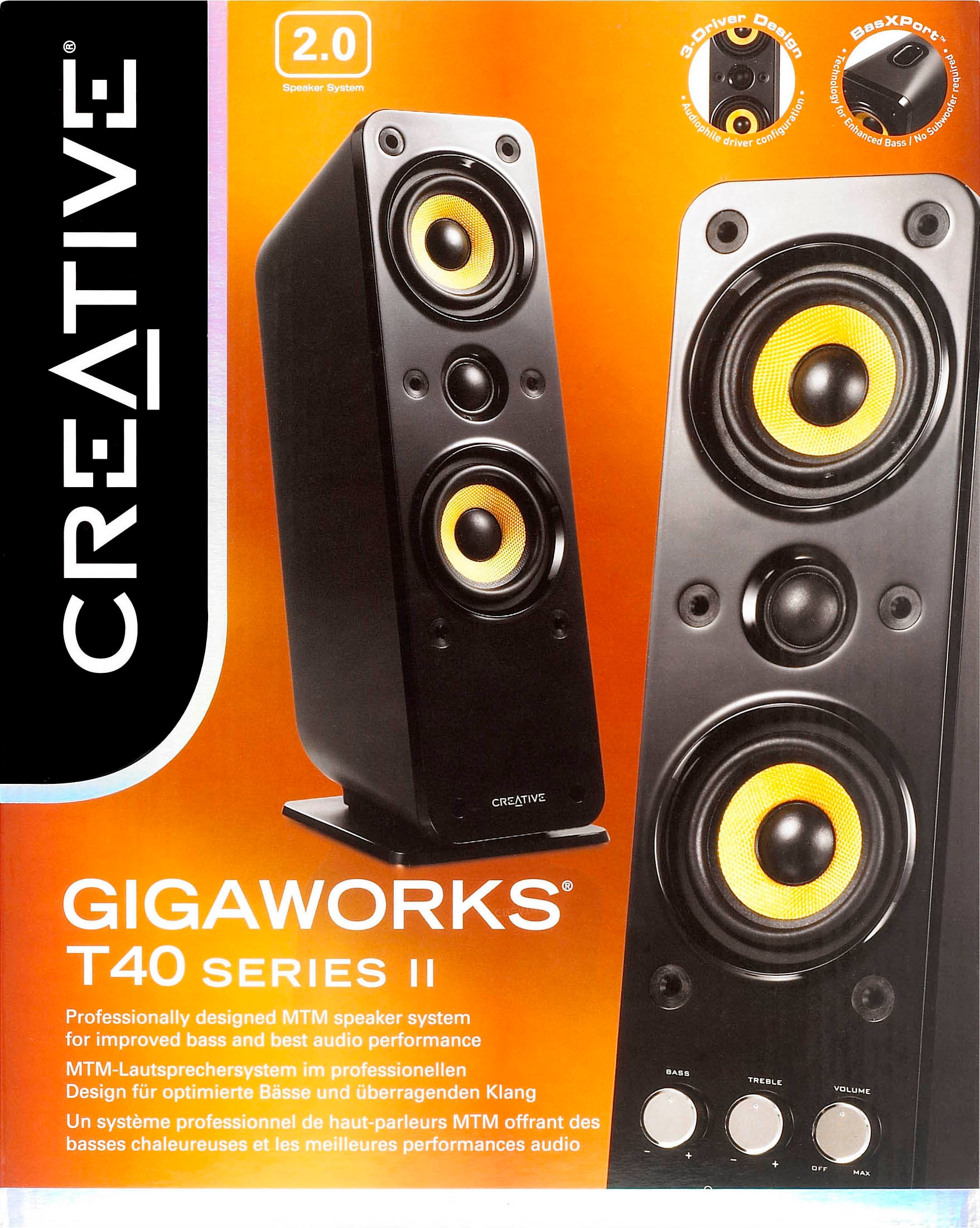 Creative Lautsprechersystem »GigaWorks T40 II«