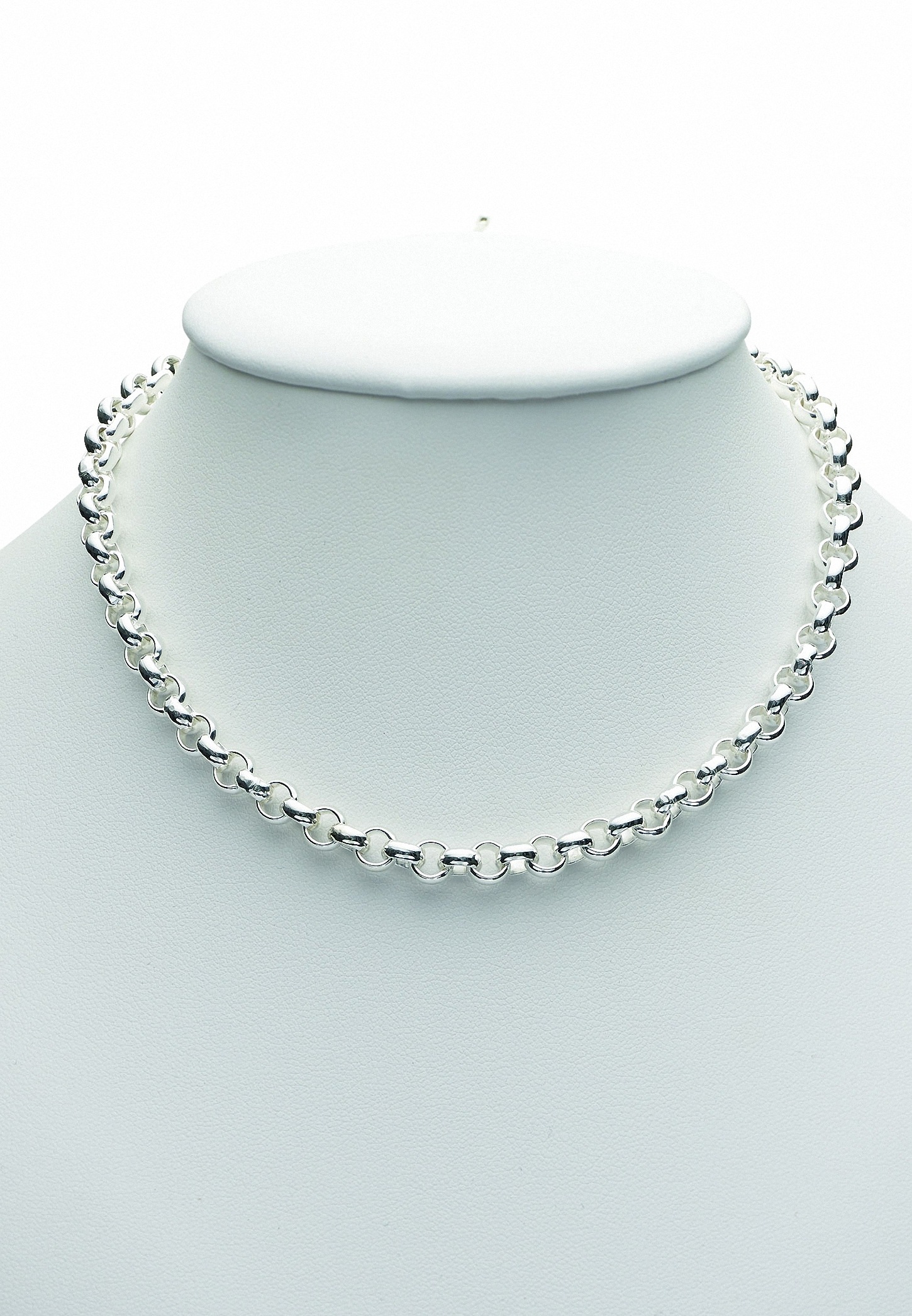 Adelia´s Silberkette »925 Silber Erbs Halskette 50 cm Ø 6 mm«