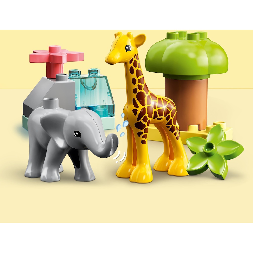 LEGO® Konstruktionsspielsteine »Wilde Tiere Afrikas (10971), LEGO® DUPLO«, (10 St.)