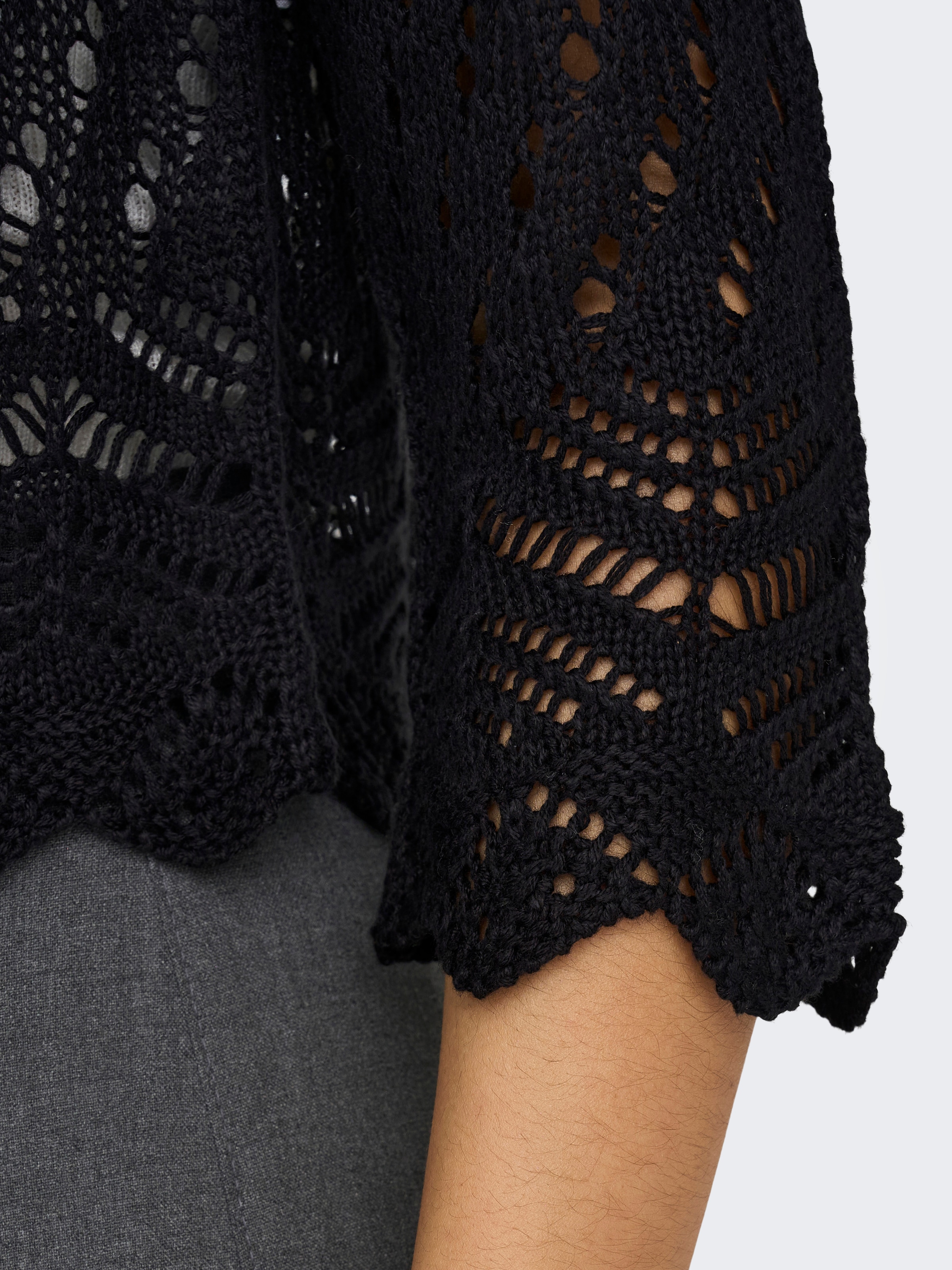 JDY Strickjacke »JDYSUN 3/4 CROPPED CARDIGAN KNT NOOS«