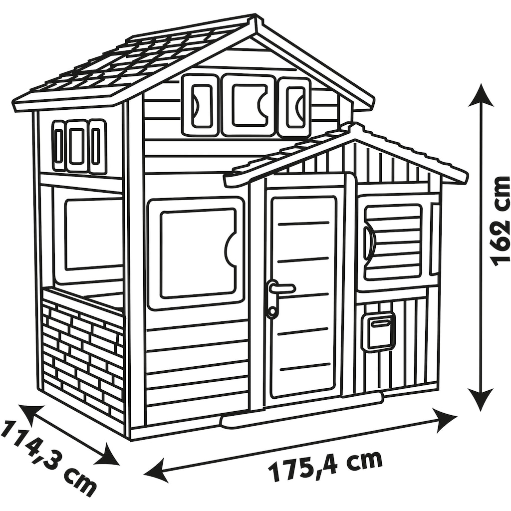 Smoby Spielhaus »Evo Friends«