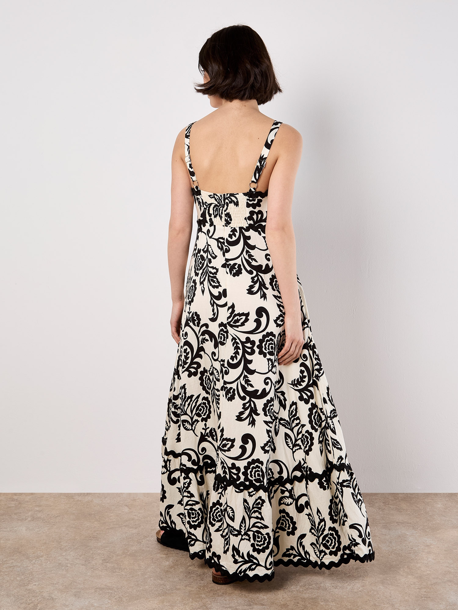 Apricot Maxikleid »Maxikleid« Bordüre