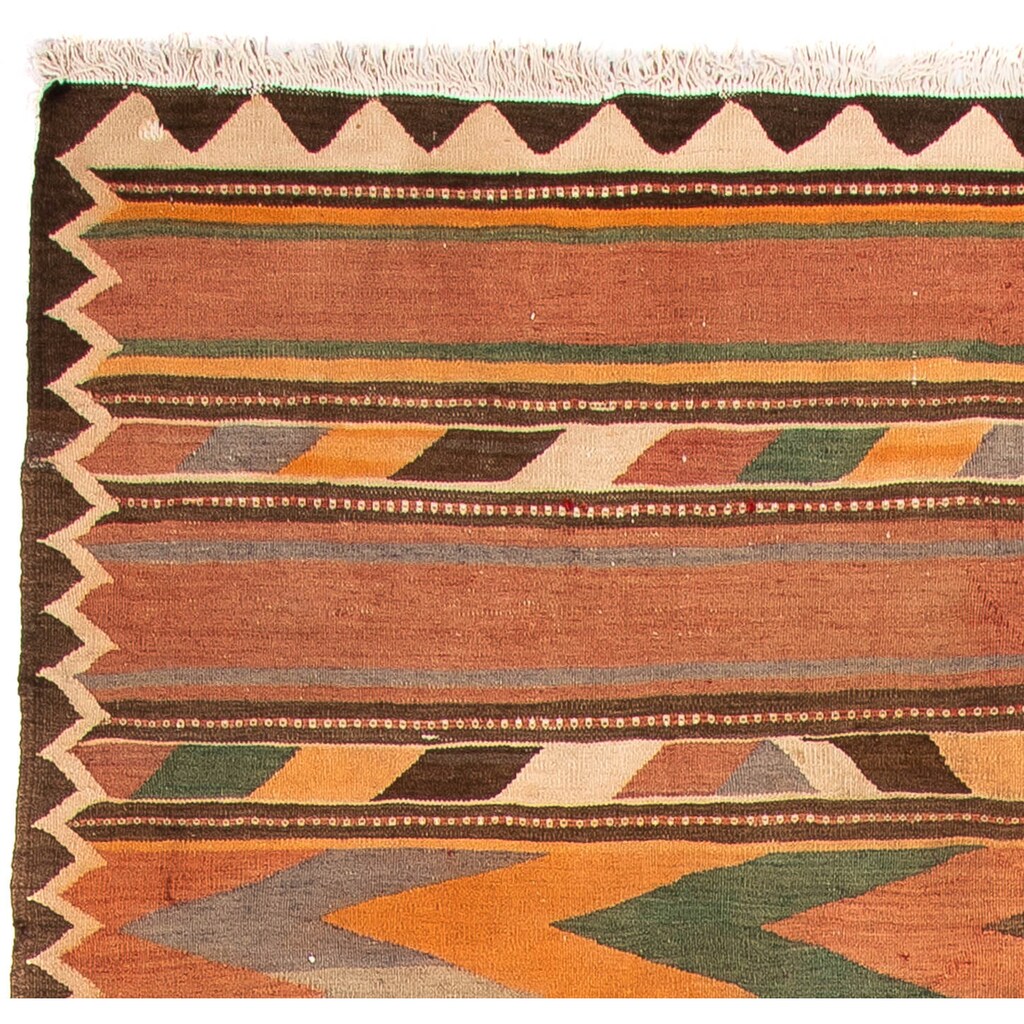 morgenland Wollteppich »Kelim - Old - 340 x 160 cm - mehrfarbig«, rechteckig