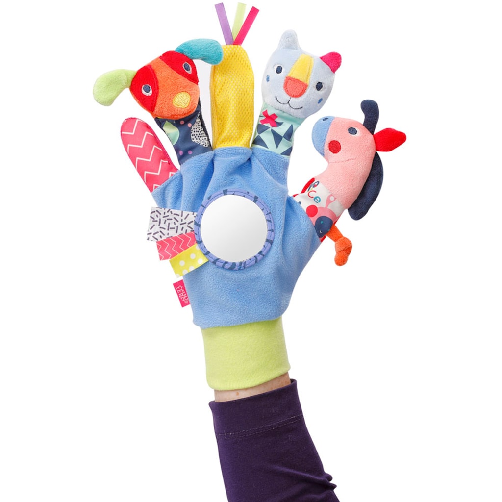 Fehn Fingerpuppe »COLOR Friends, Spielhandschuh«