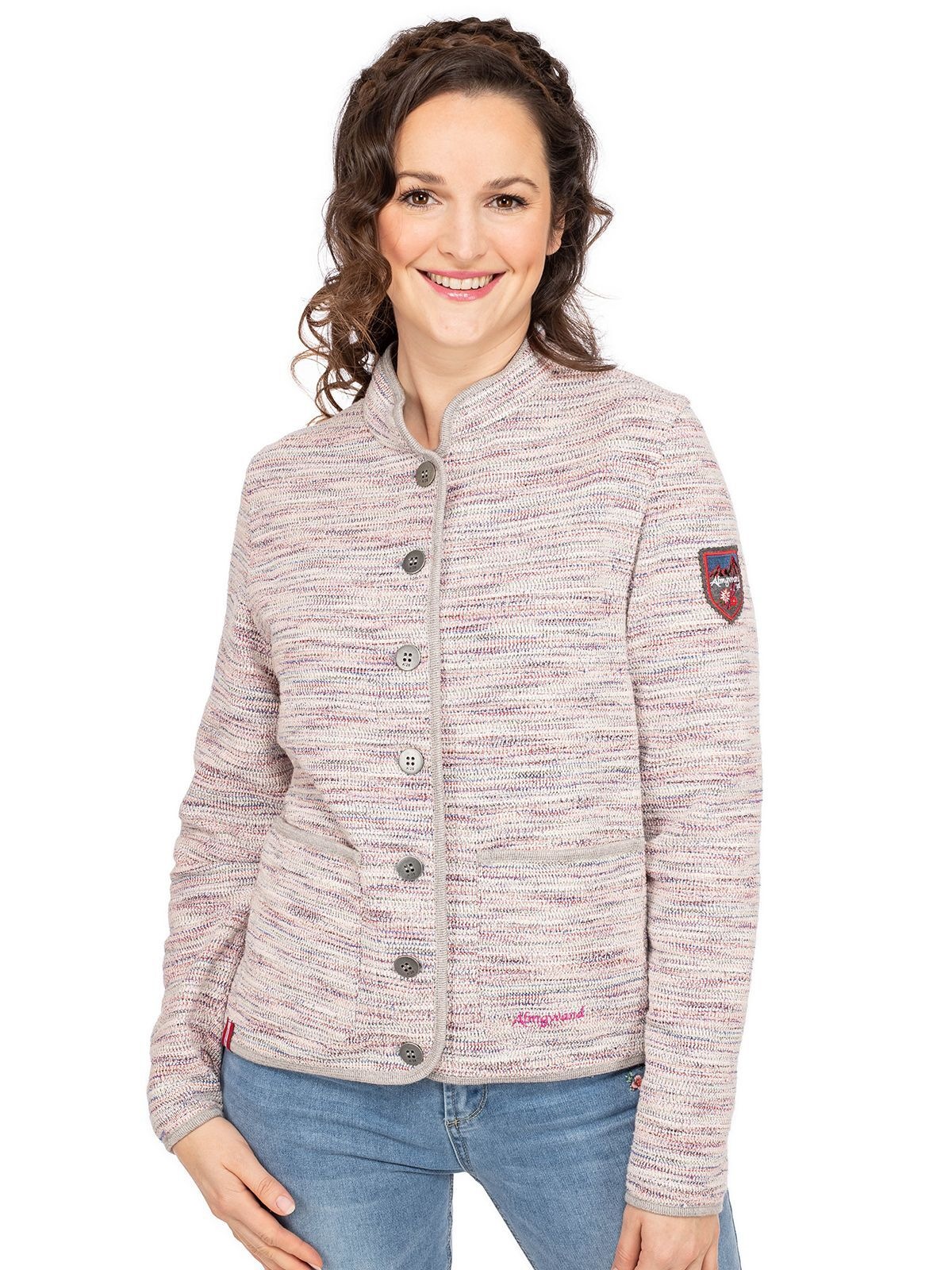 Almgwand Strickjacke »Strickjacke MALMOOSKOPF«