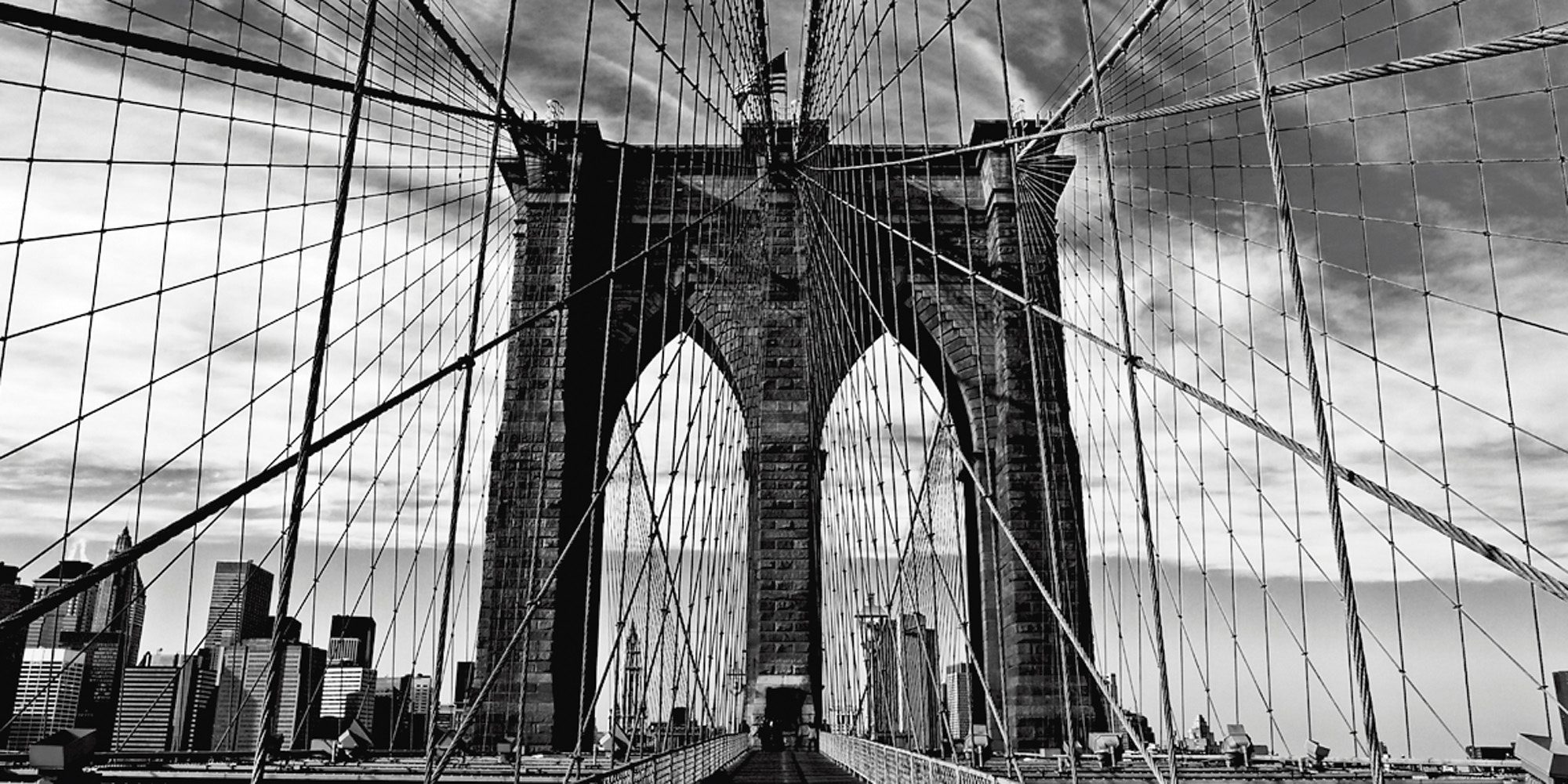 Home affaire Leinwandbild »Peter Knif: Brooklyn Bridge«, 100/50 cm kaufen