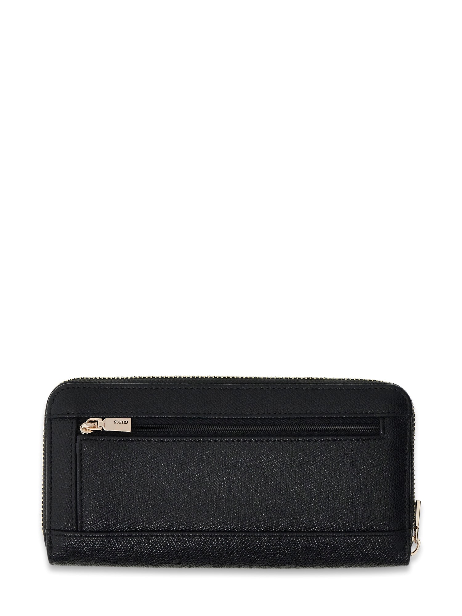 Guess Geldbörse »AMORETTE SLG LRG ZIP AROUND« Damen Portemonnaie, Geldbeutel mit edlem Logoschriftzug