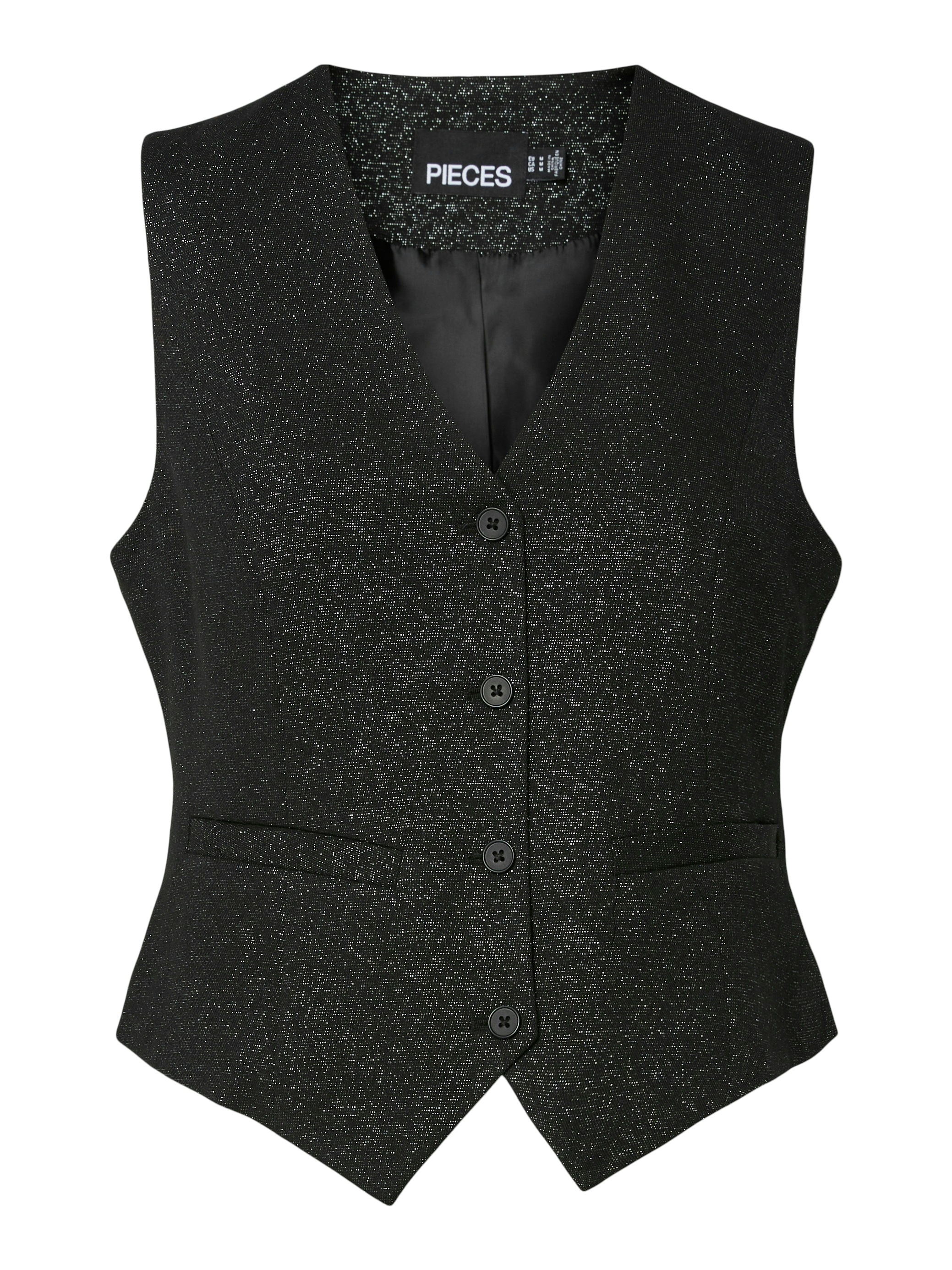 pieces Anzugweste »PCBOSELLA GLITTER VEST NOOS«