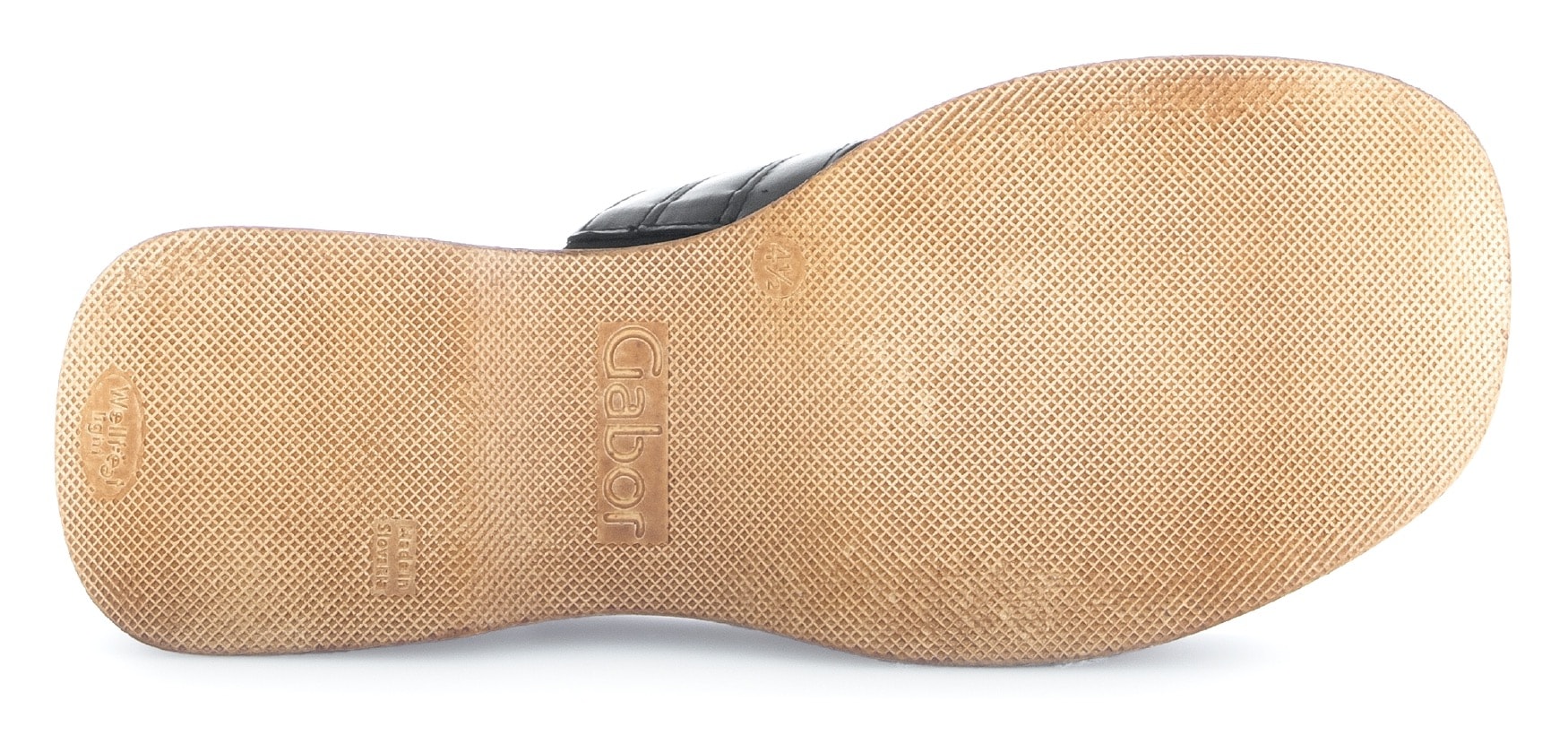 Gabor Pantolette, Keilabsatz, Sommerschuh, Best Fitting für eine komfortable Passform
