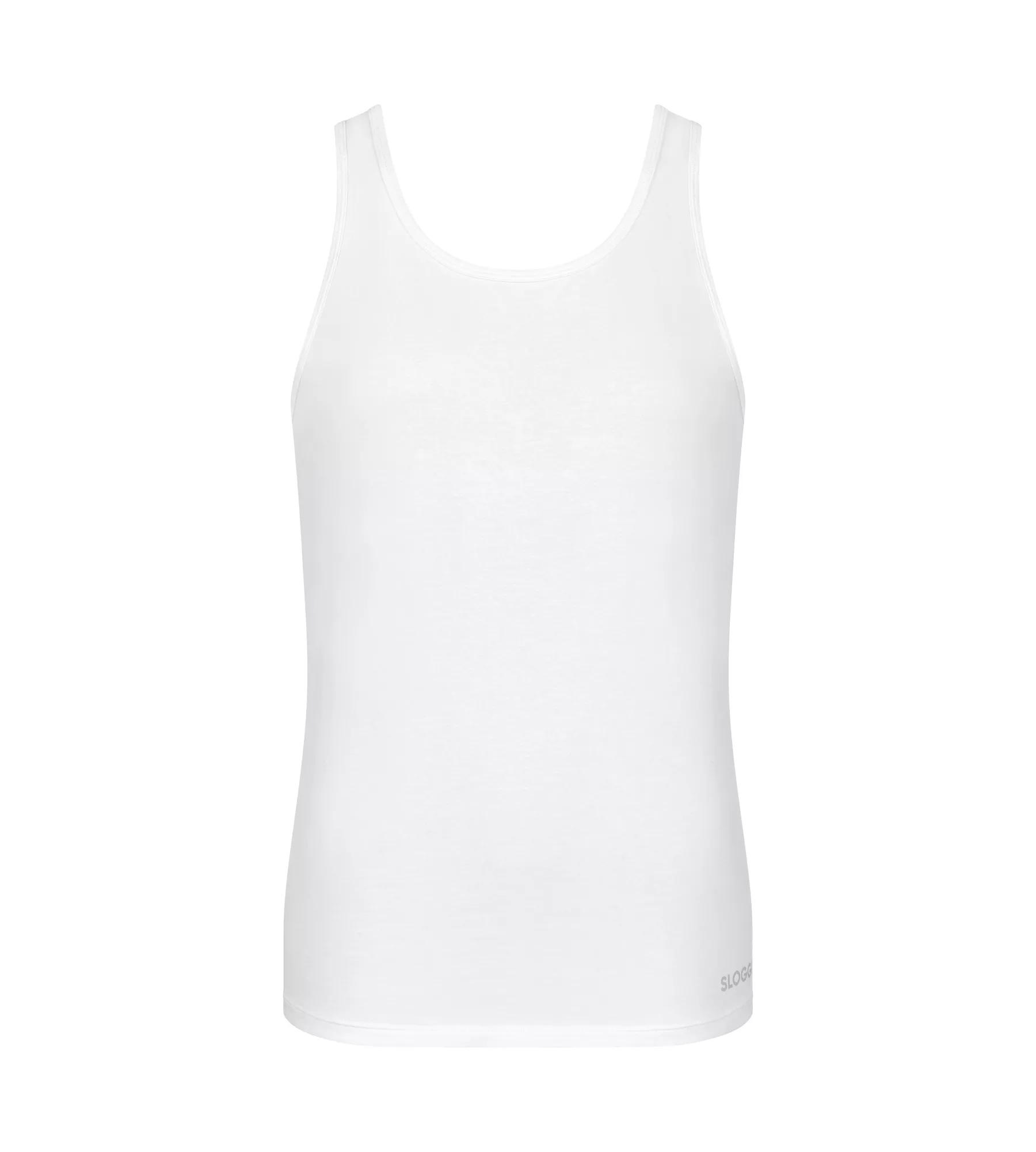 sloggi Tanktop »men GO ABC 2.0« 2er Pack,  Rundhalsausschnitt, ärmellos, Regular Fit, Baumwollmischung