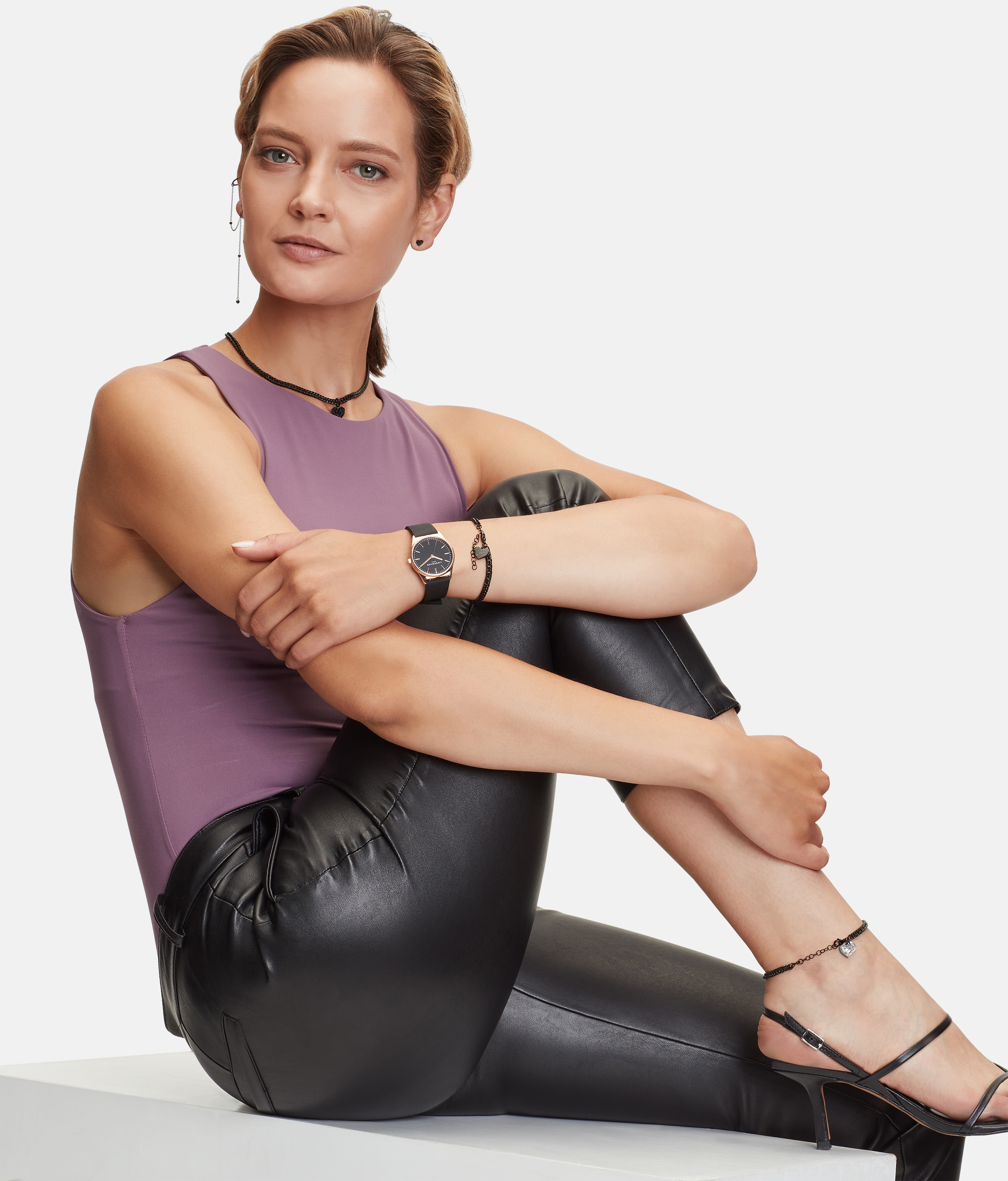Liebeskind Berlin Quarzuhr »LT-0297-LQ« Armbanduhr, Damenuhr, Lederarmband, analog