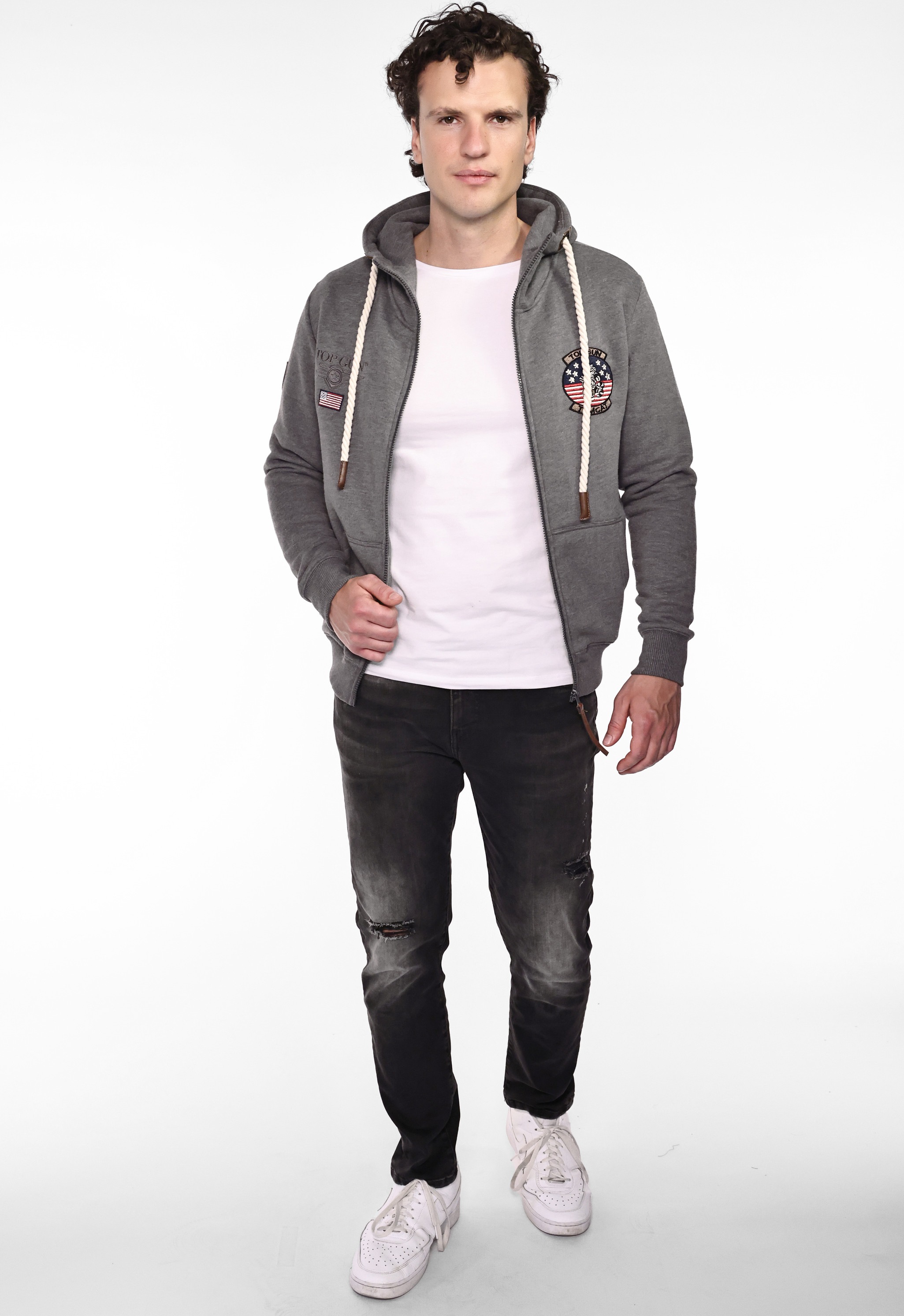 TOP GUN Sweatjacke »Sweatjacke TG20193110«