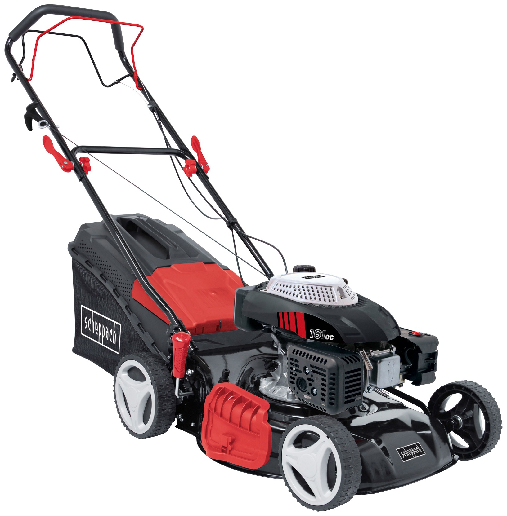 Scheppach Benzinrasenmäher »MS161-46« in schwarz